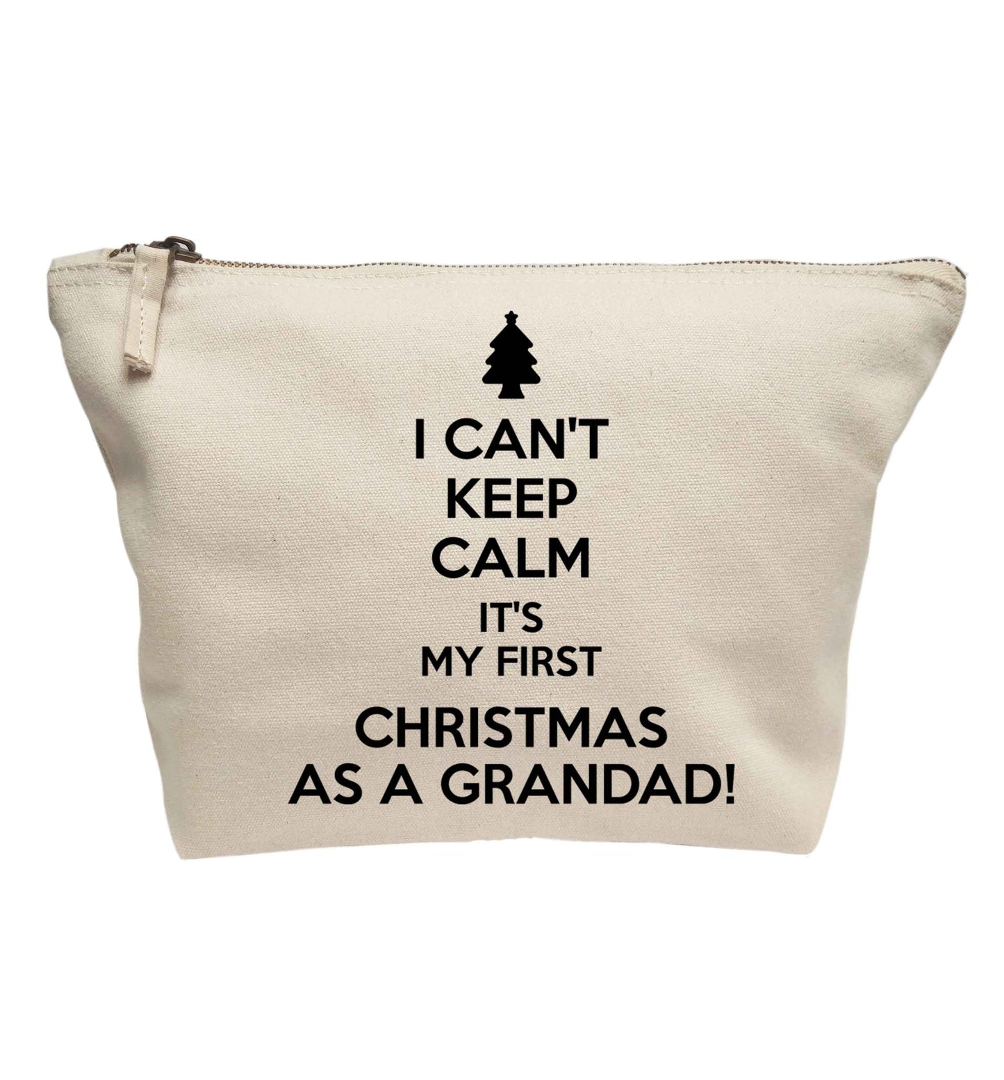 I can't keep calm it's my first Christmas as a grandad! | makeup / wash bag