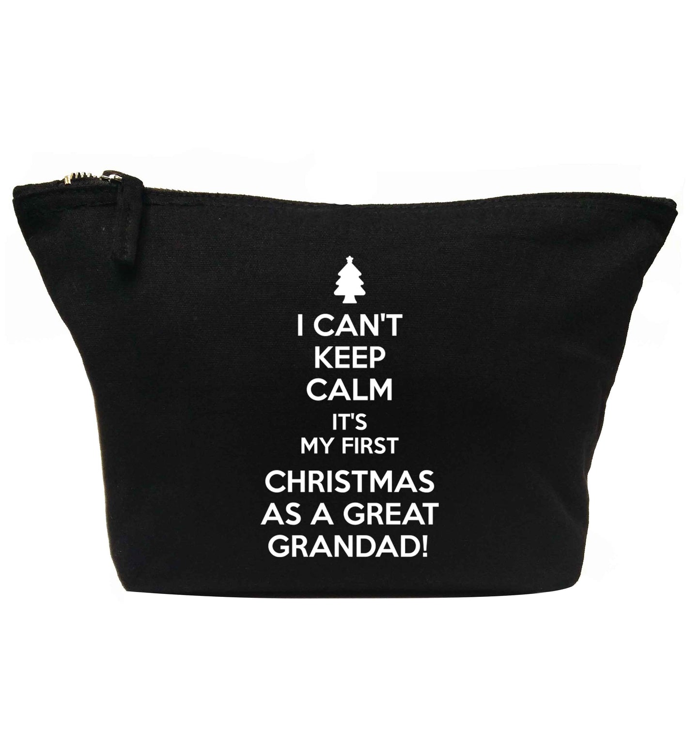 I can't keep calm it's my first Christmas as a great grandad! | makeup / wash bag