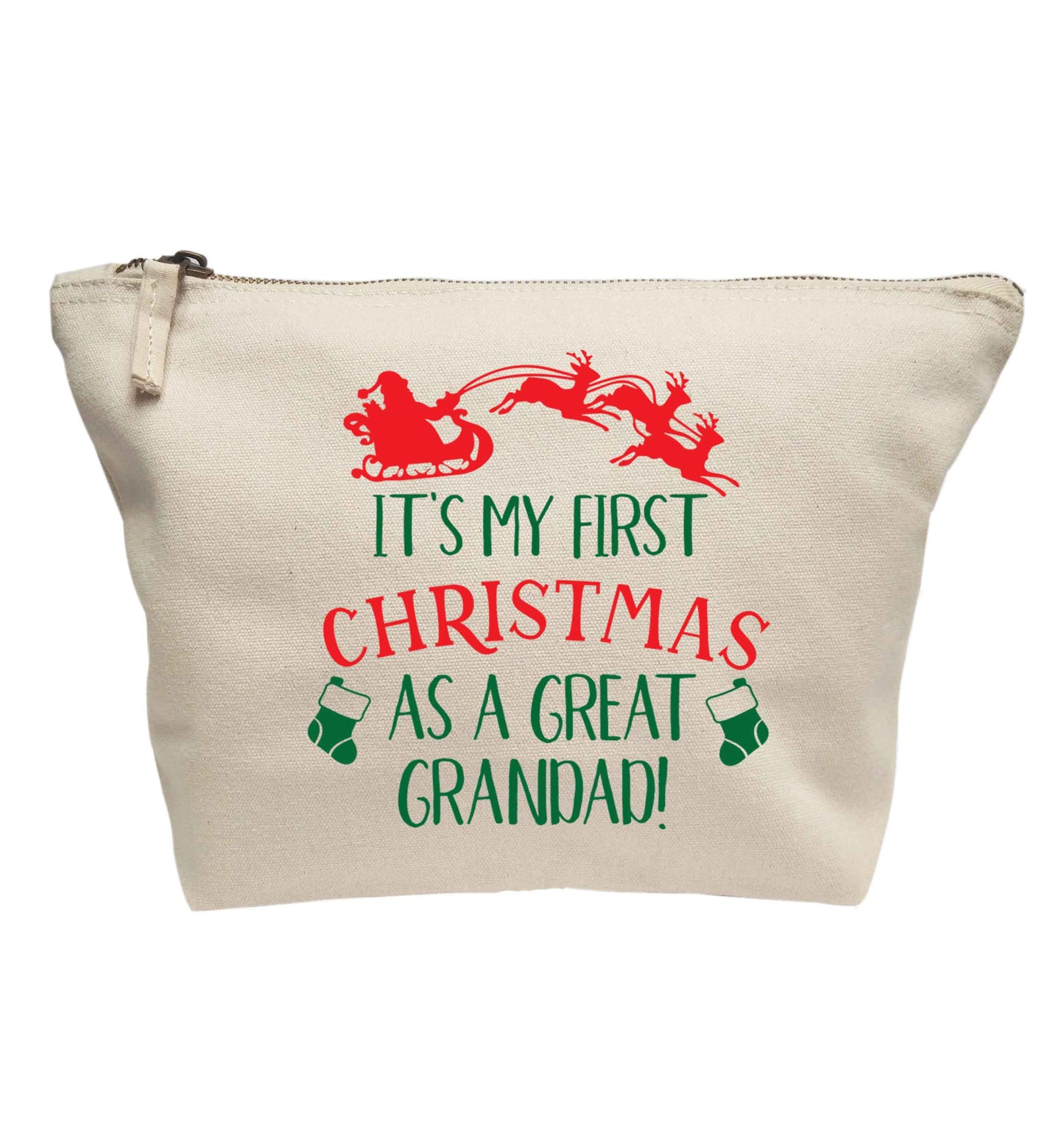 It's my first Christmas as a great grandad! | makeup / wash bag