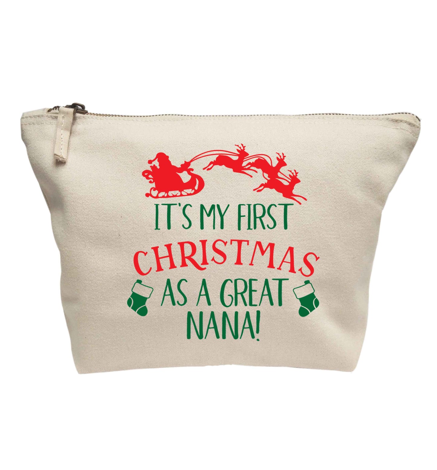It's my first Christmas as a great nana! | makeup / wash bag