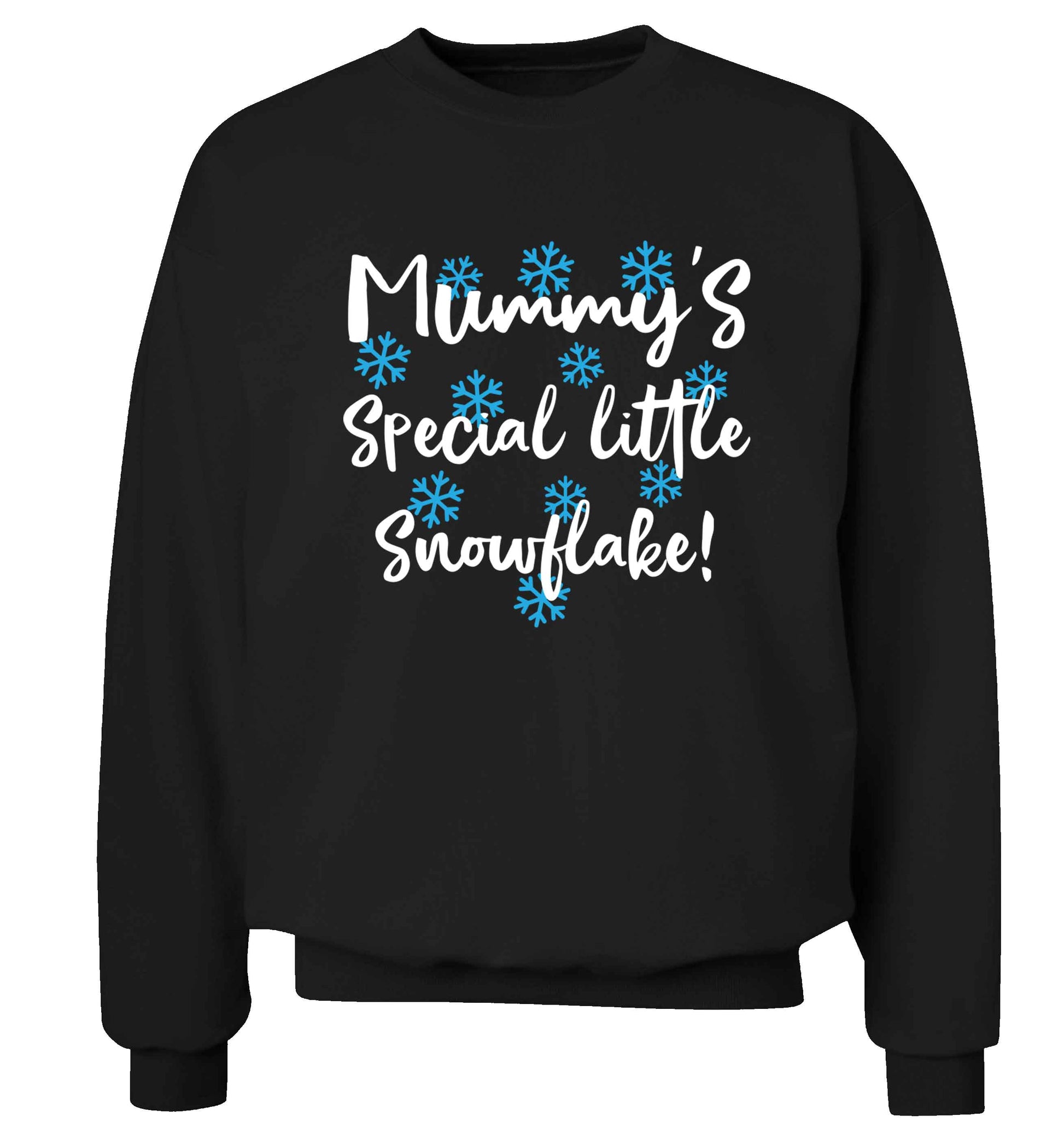 Mummy's special little snowflake Adult's unisex black Sweater 2XL