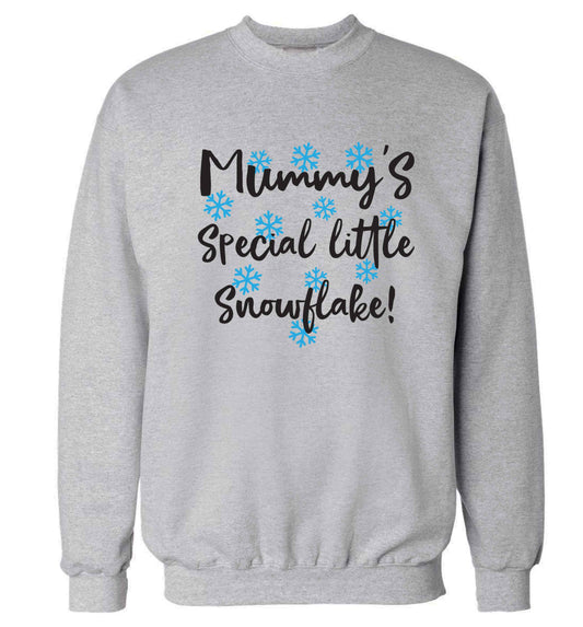 Mummy's special little snowflake Adult's unisex grey Sweater 2XL