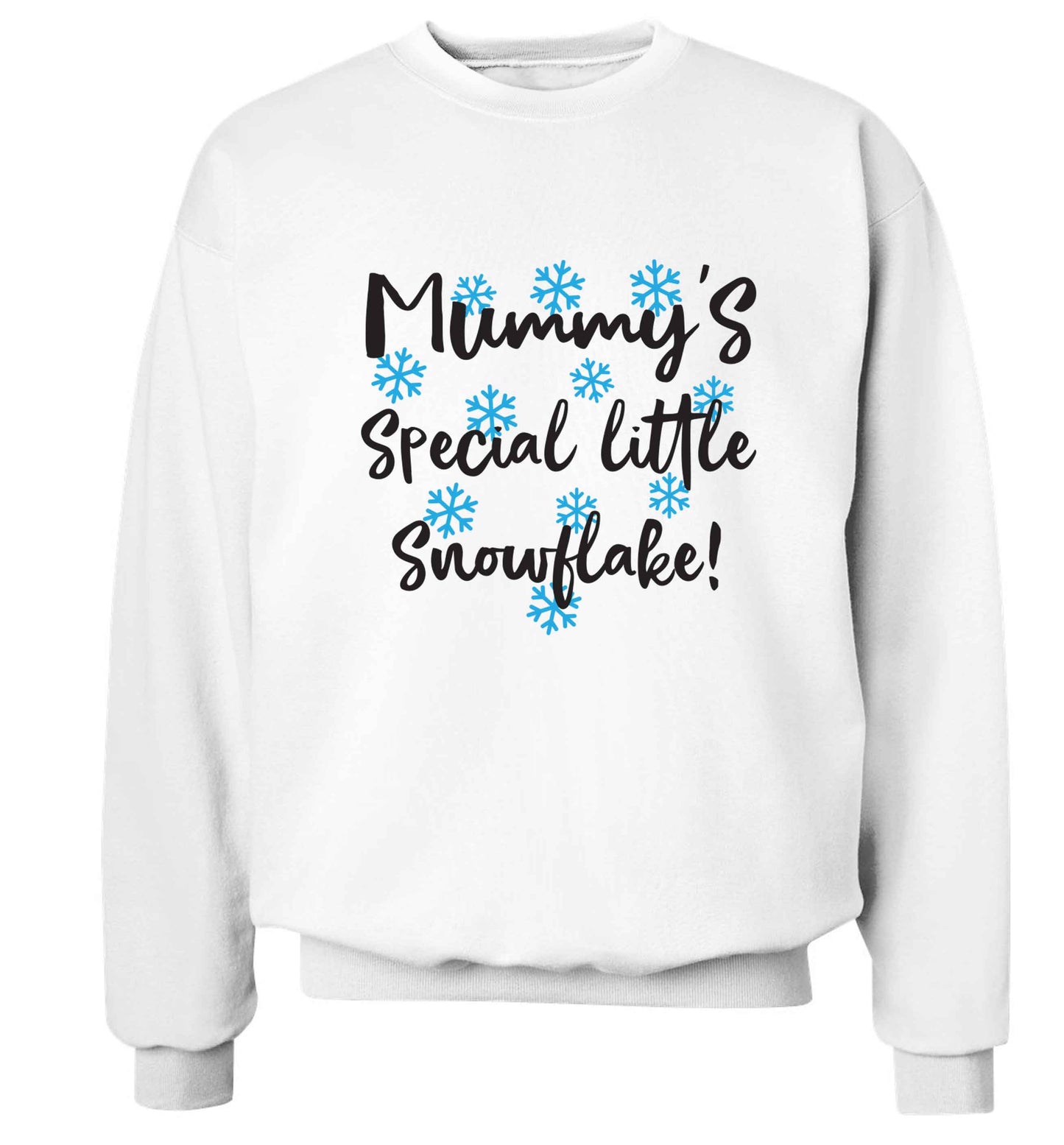 Mummy's special little snowflake Adult's unisex white Sweater 2XL