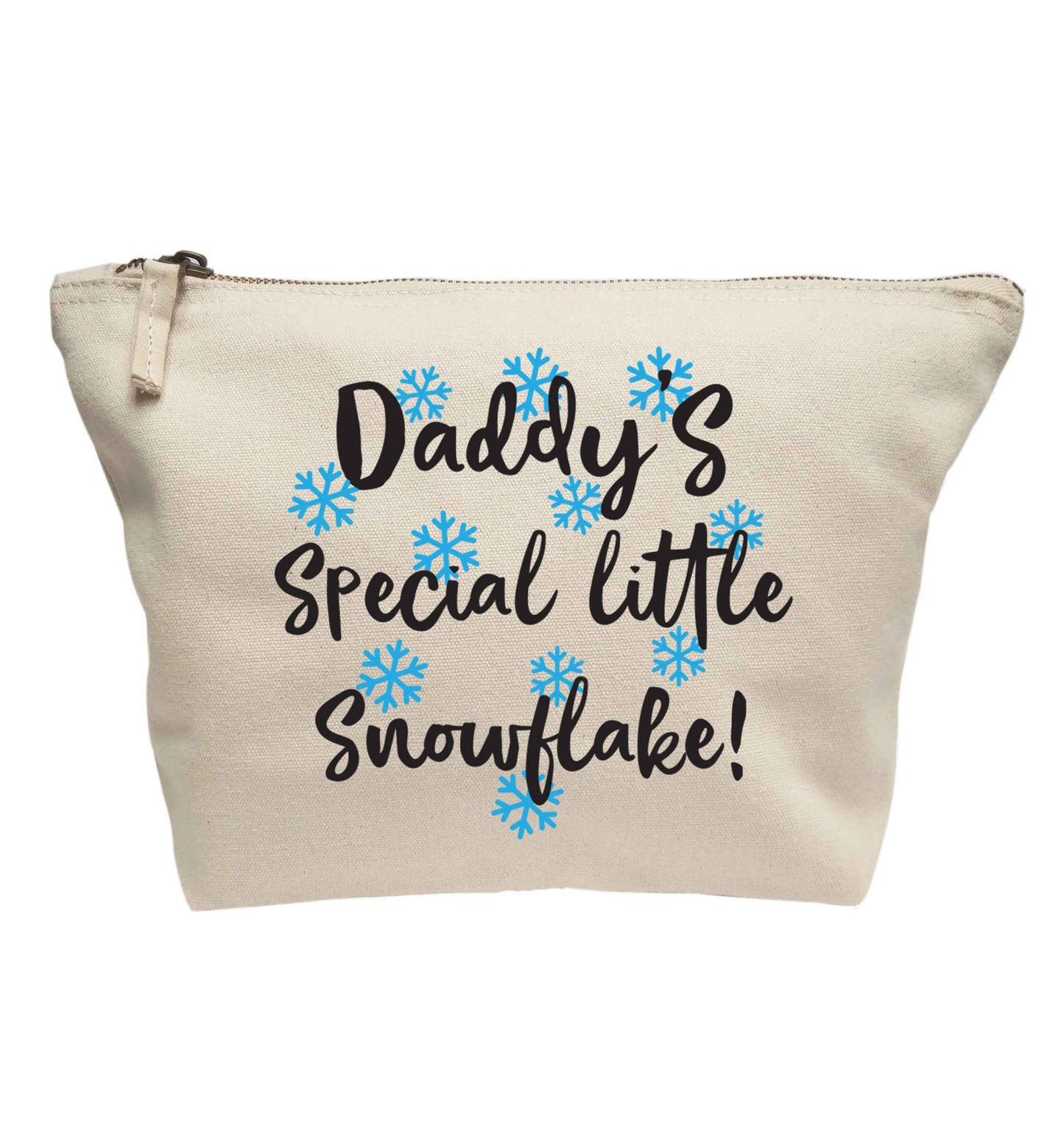 Daddy's special little snowflake | makeup / wash bag
