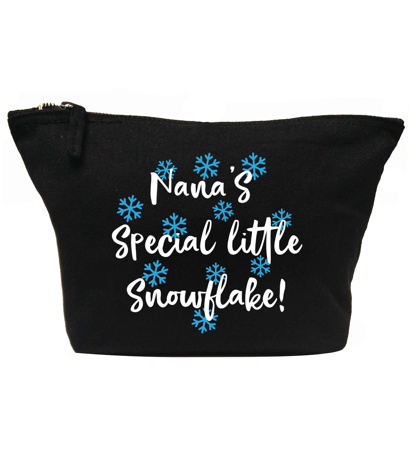 Nana's special little snowflake | makeup / wash bag