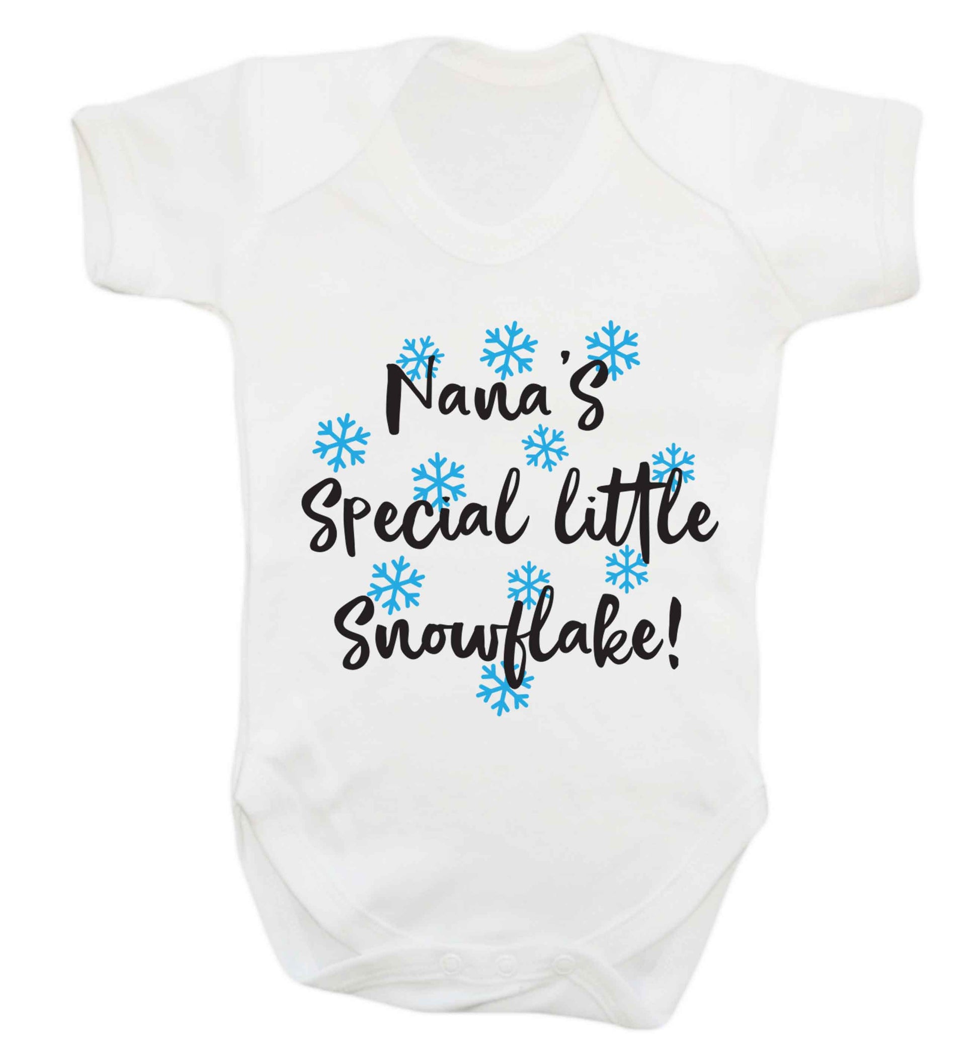 Nana's special little snowflake Baby Vest white 18-24 months