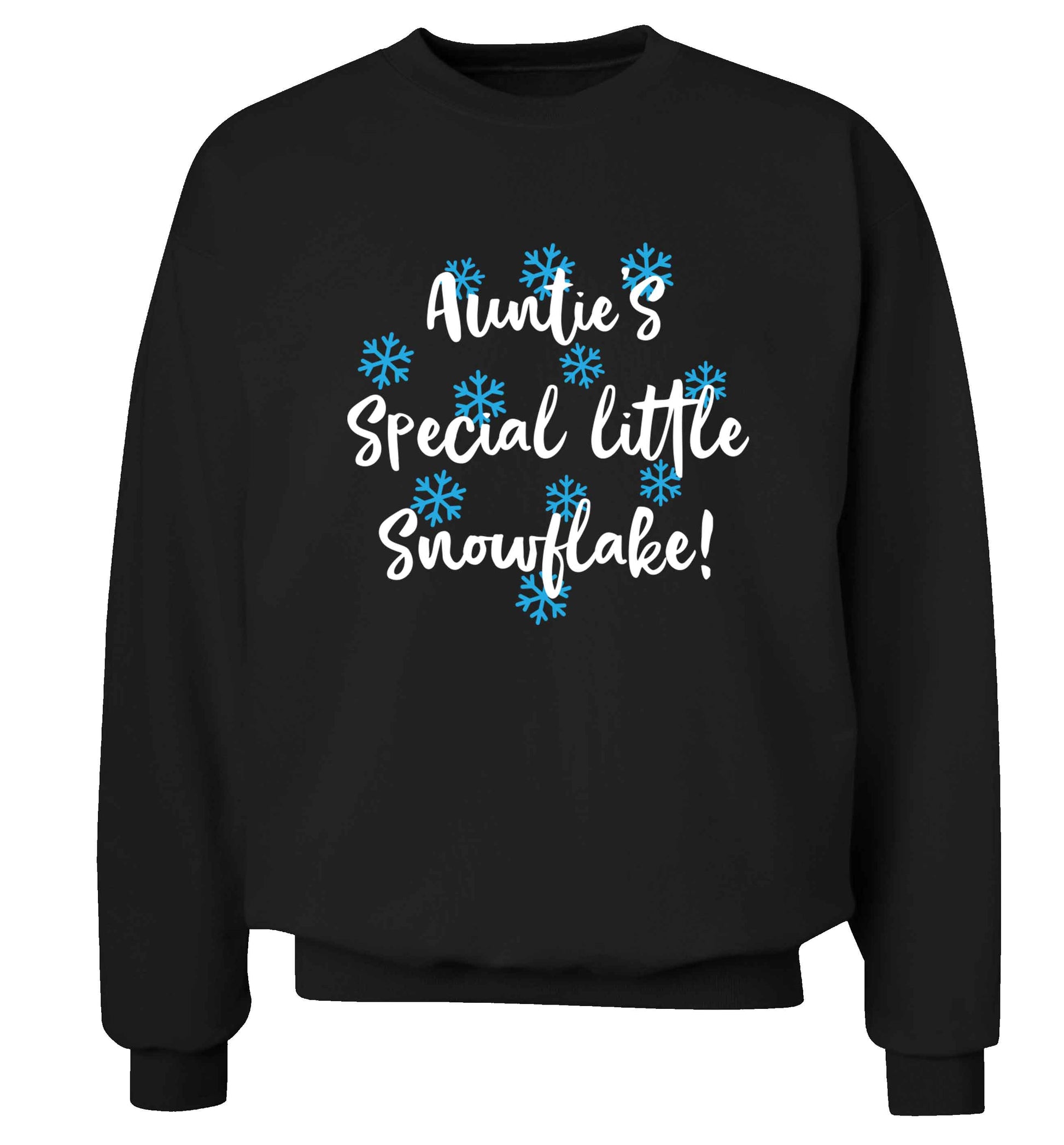 Auntie's special little snowflake Adult's unisex black Sweater 2XL