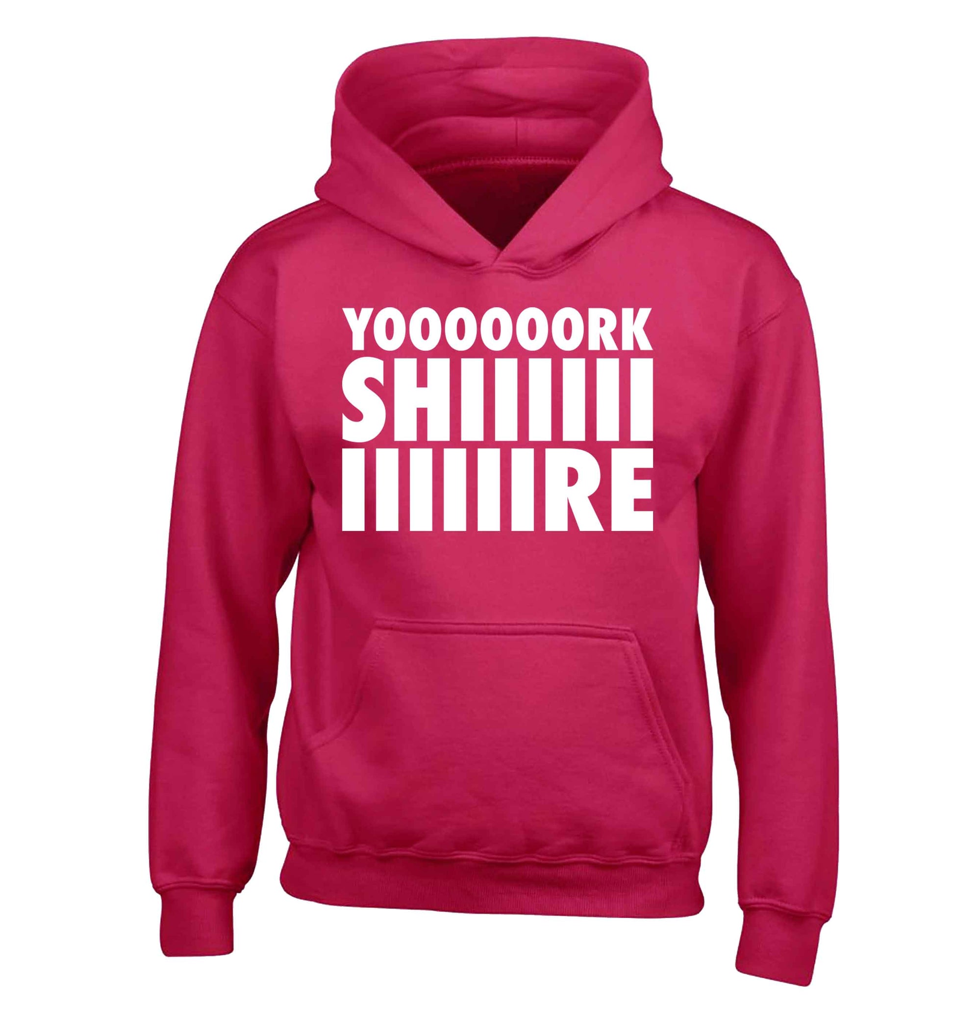 Yoooorkshiiiiire children's pink hoodie 12-13 Years