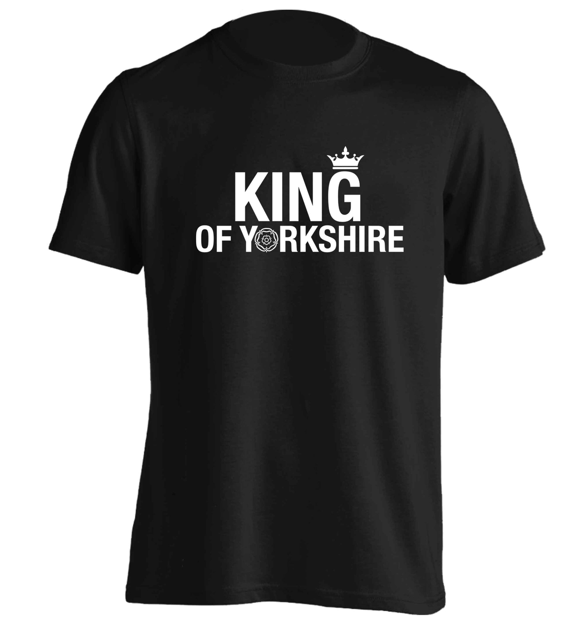 King of Yorkshire adults unisex black Tshirt 2XL