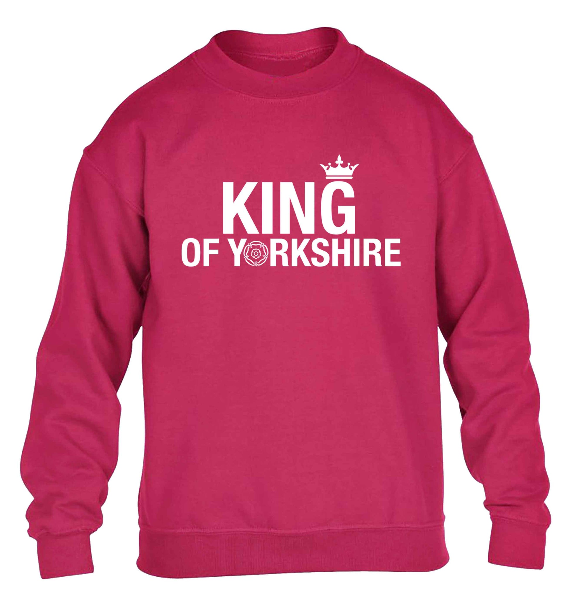 King of Yorkshire children's pink sweater 12-13 Years
