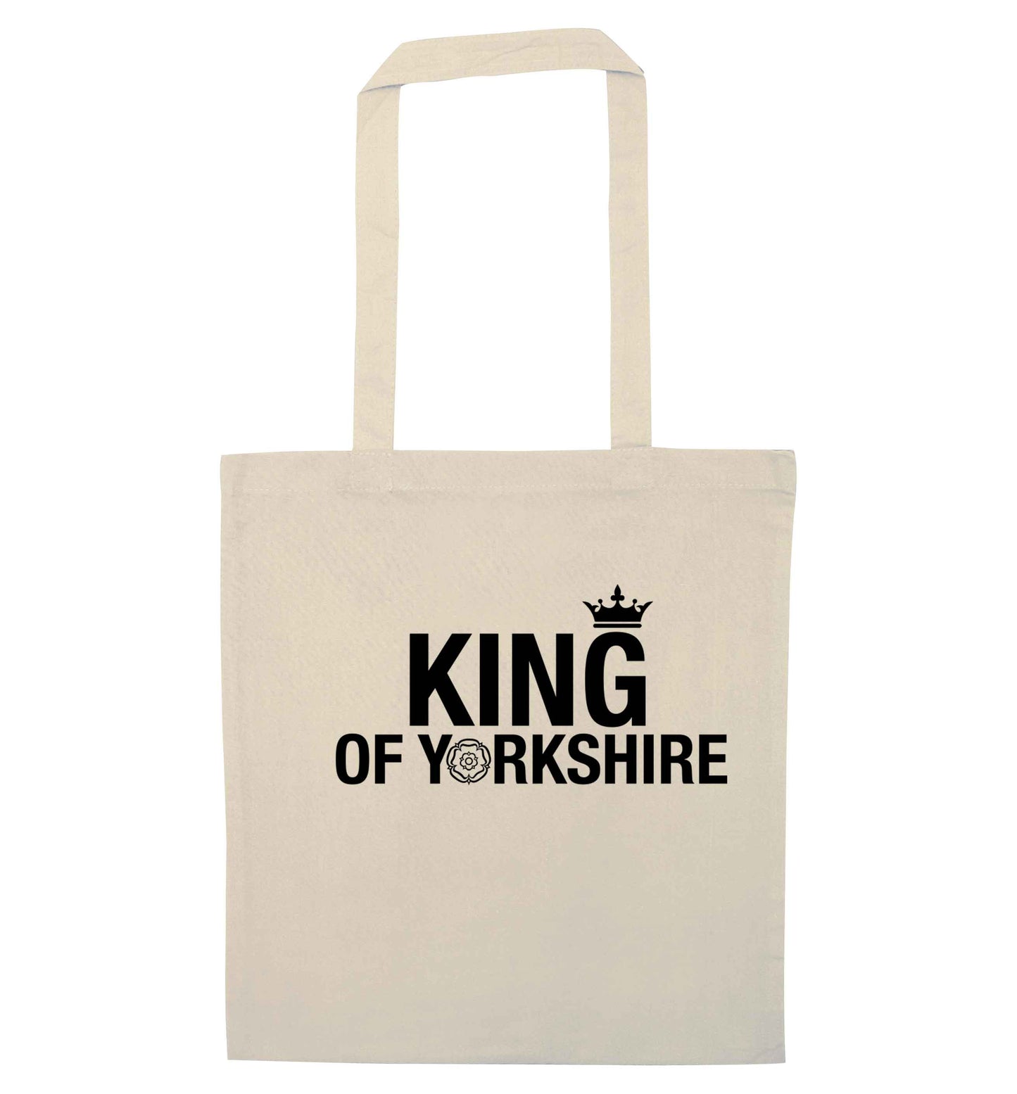 King of Yorkshire natural tote bag