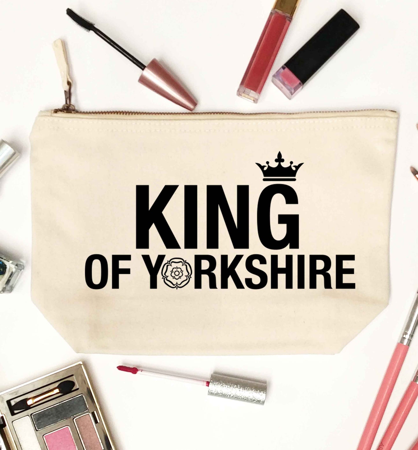 King of Yorkshire natural makeup bag