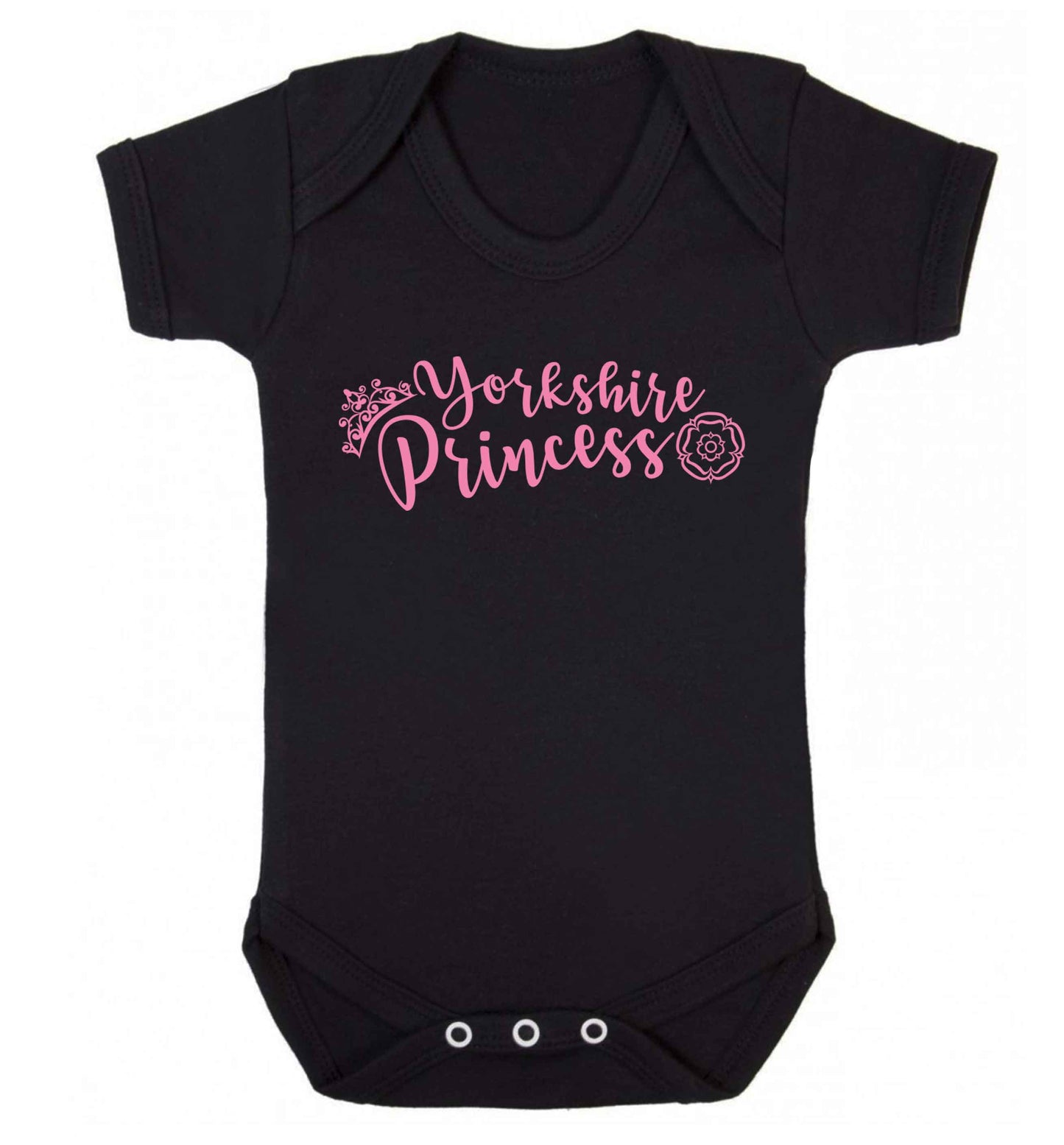 Yorkshire Princess Baby Vest black 18-24 months