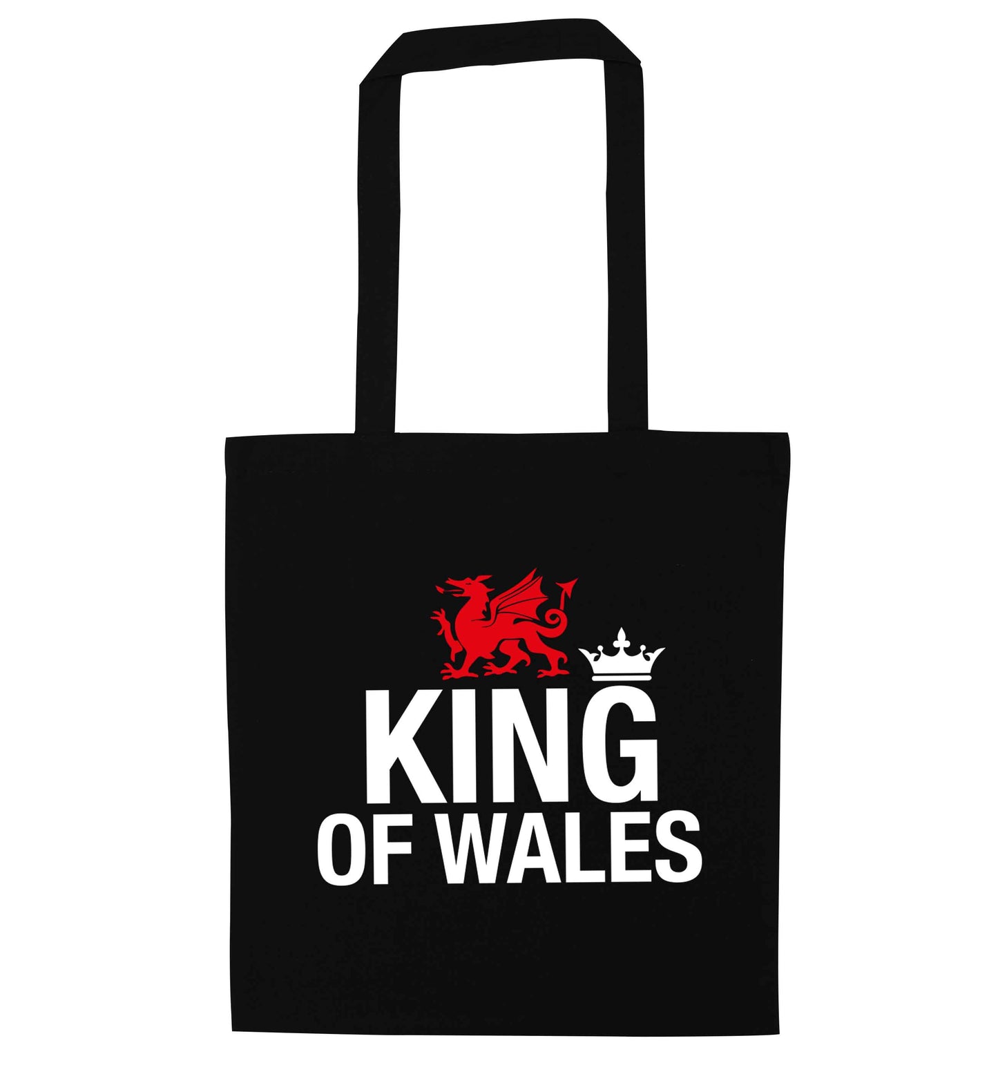 King of Wales black tote bag