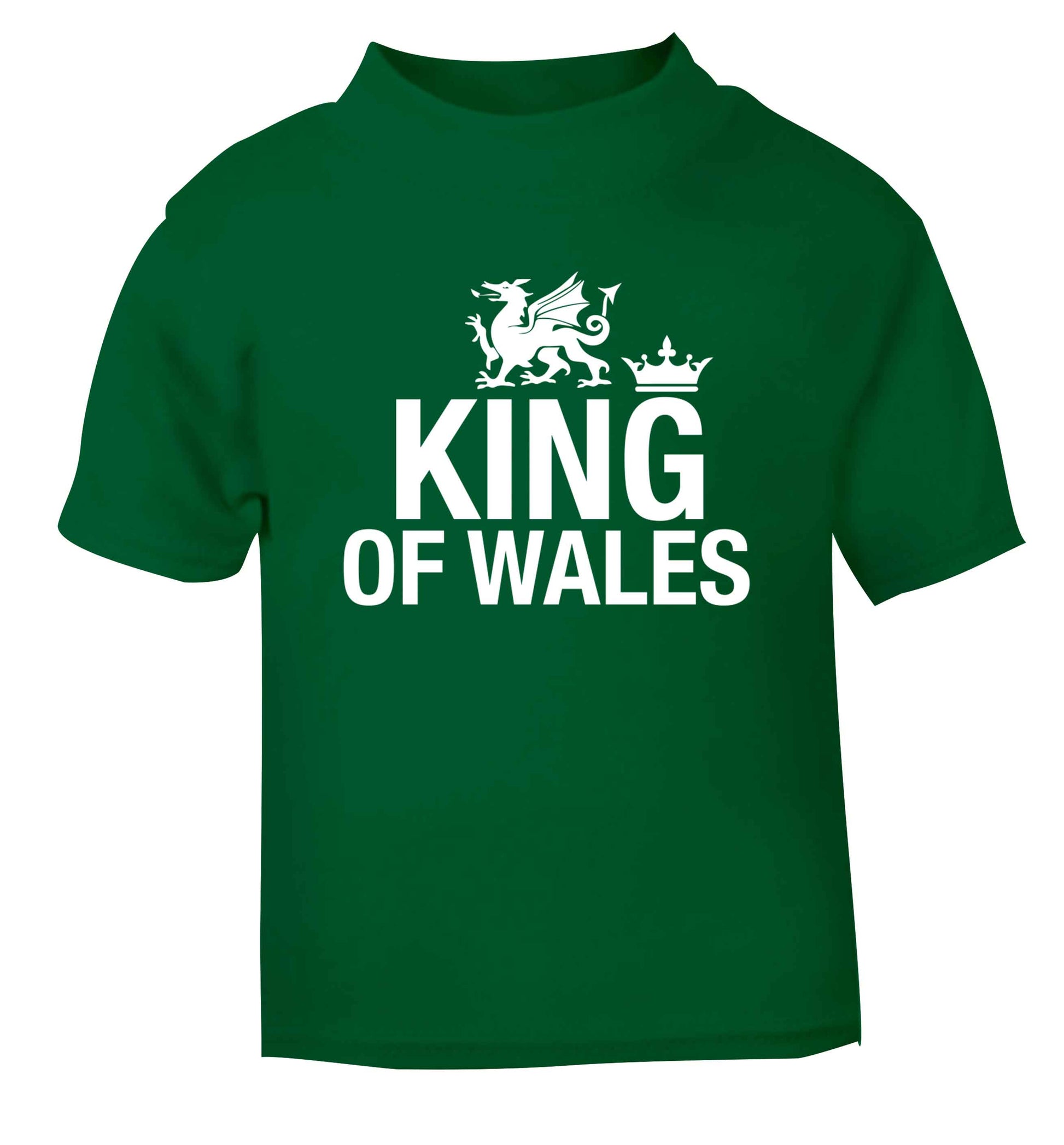 King of Wales green Baby Toddler Tshirt 2 Years