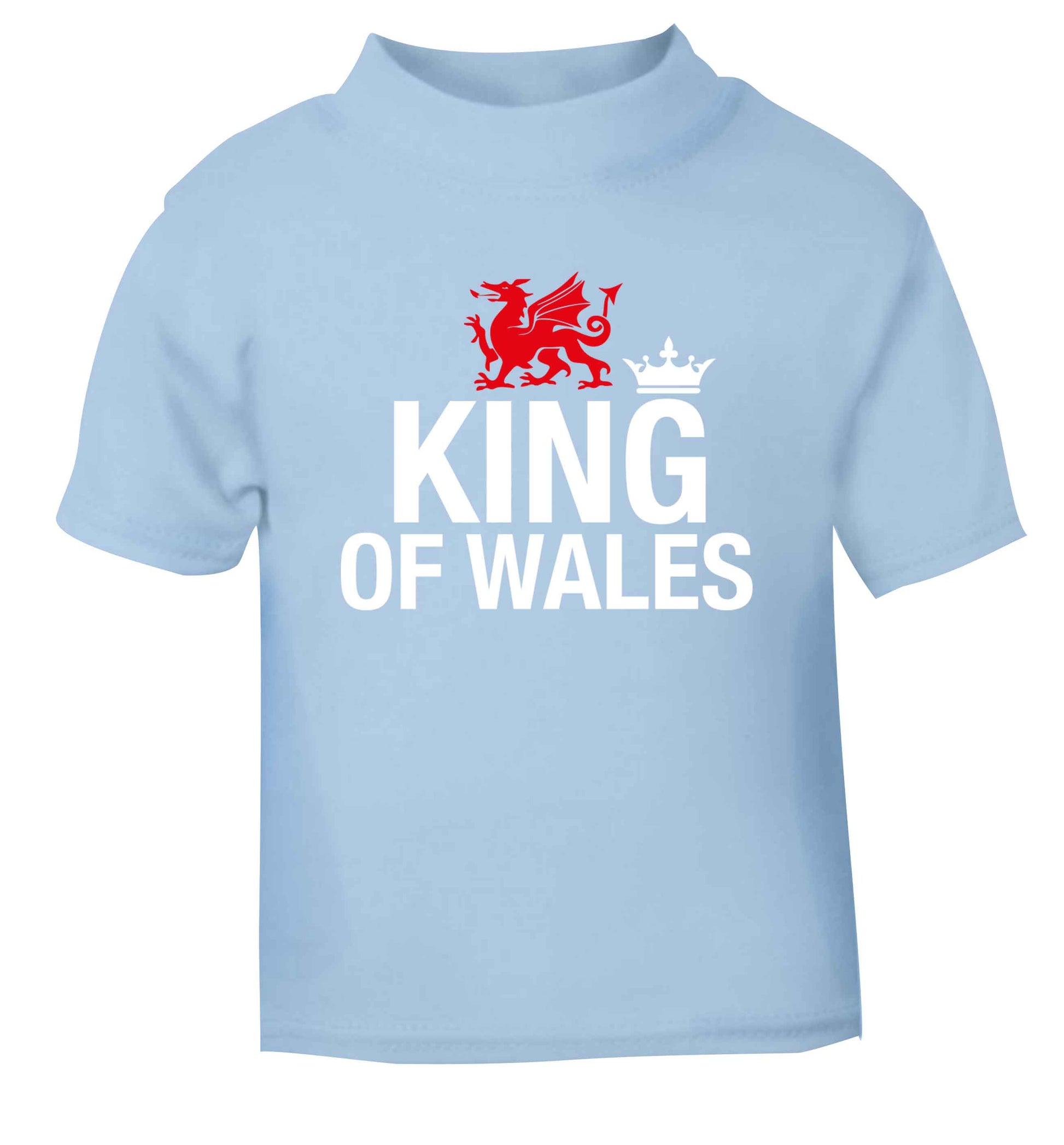 King of Wales light blue Baby Toddler Tshirt 2 Years