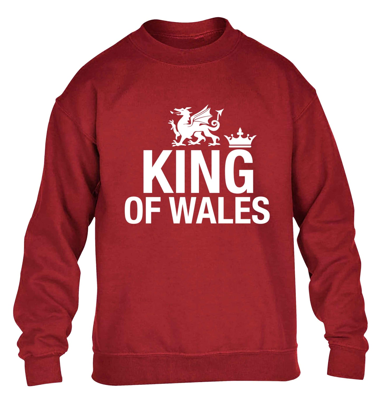 King of Wales children's grey sweater 12-13 Years
