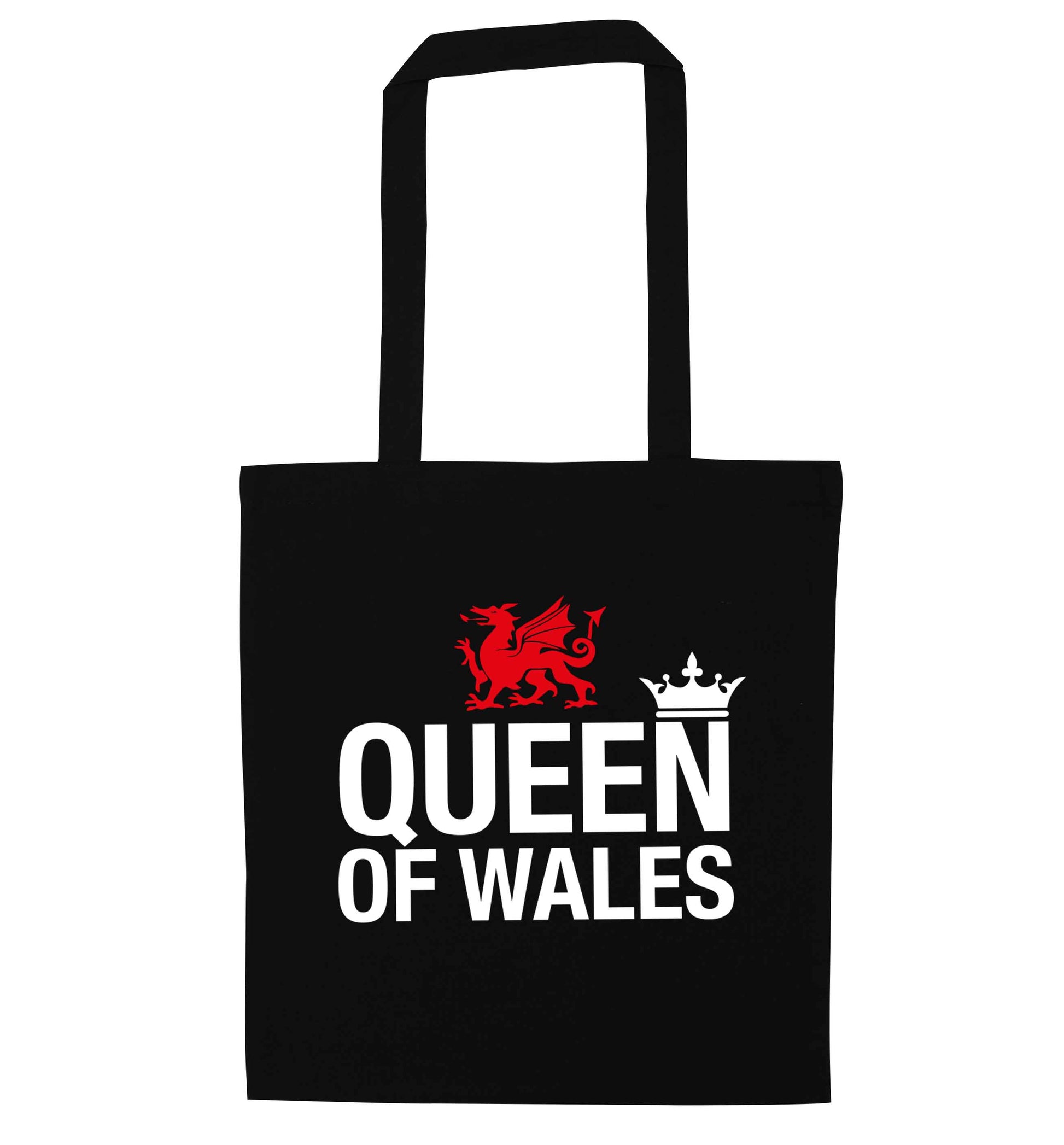 Queen of Wales black tote bag