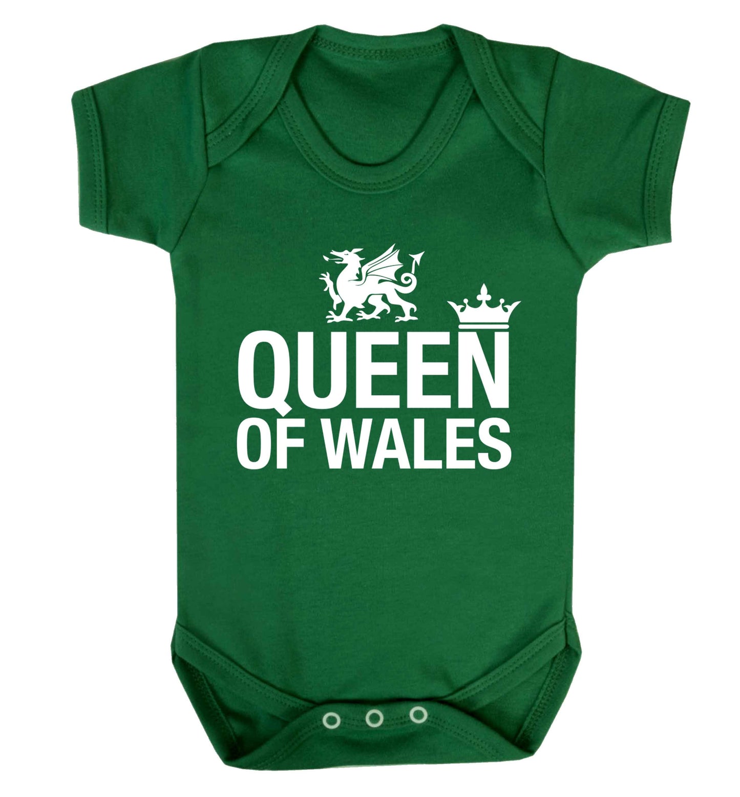 Queen of Wales Baby Vest green 18-24 months