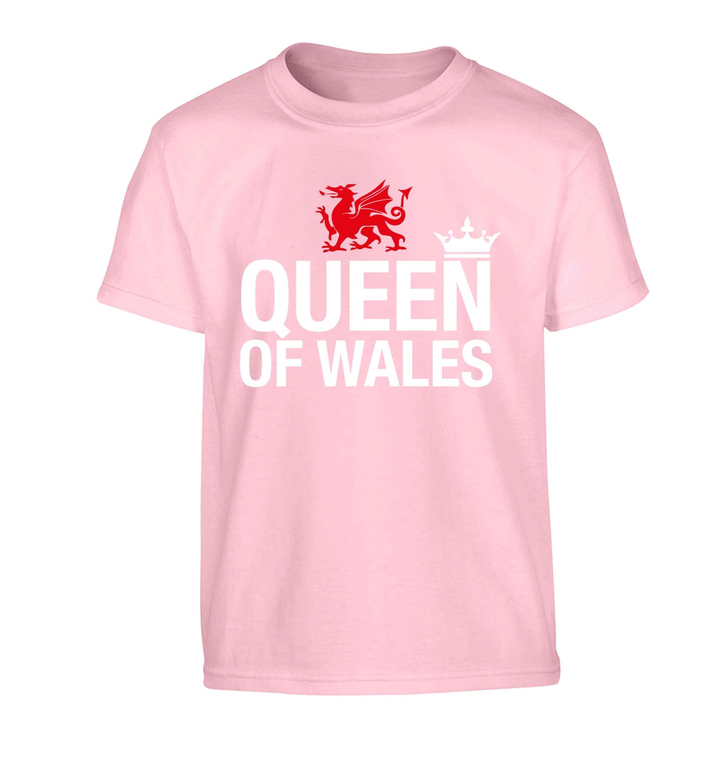 Queen of Wales Children's light pink Tshirt 12-13 Years