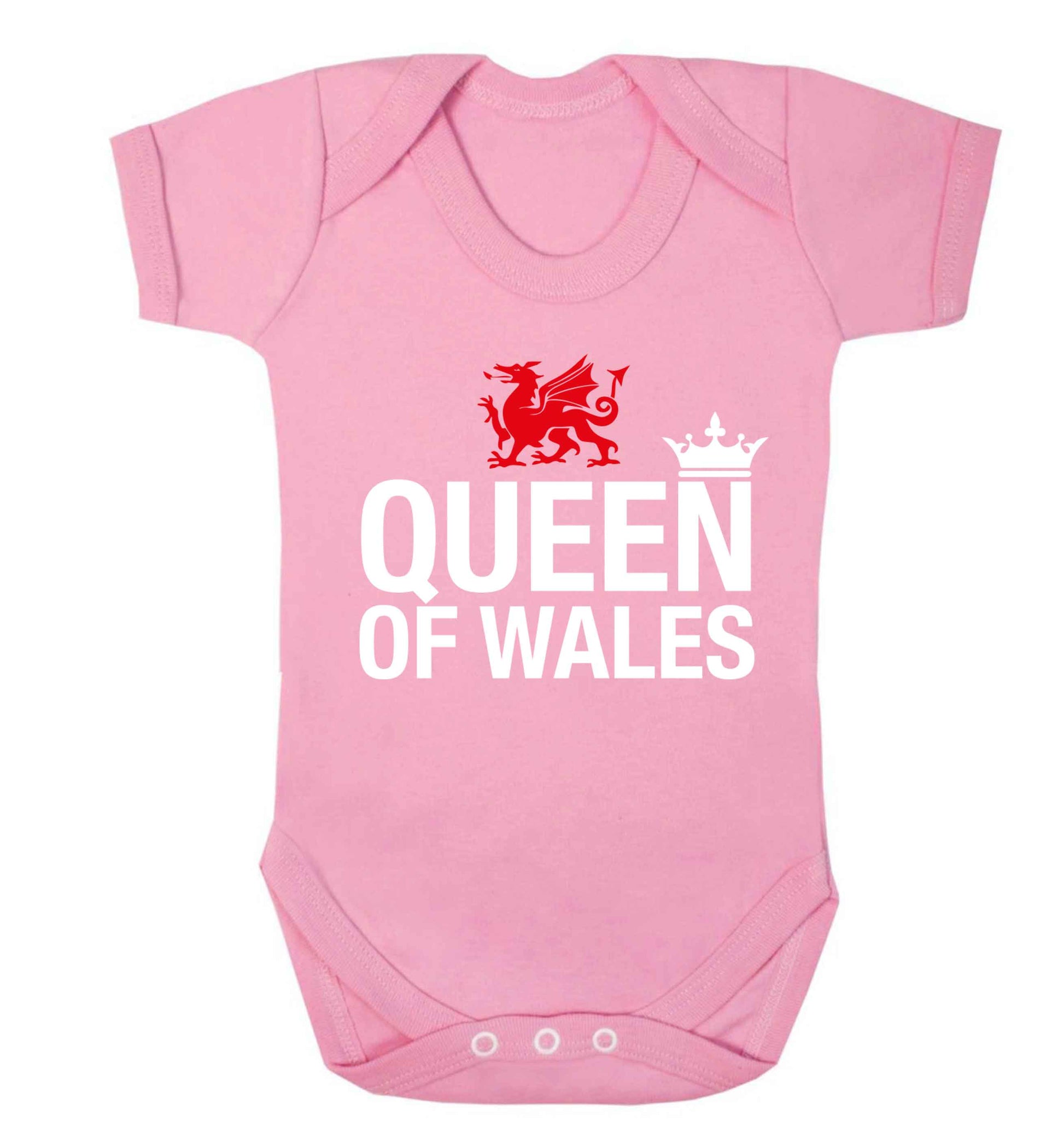 Queen of Wales Baby Vest pale pink 18-24 months