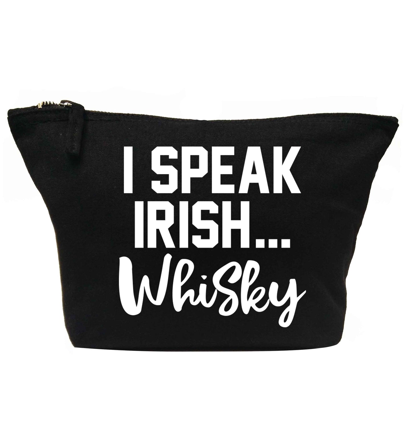 I speak Irish whisky | Makeup / wash bag