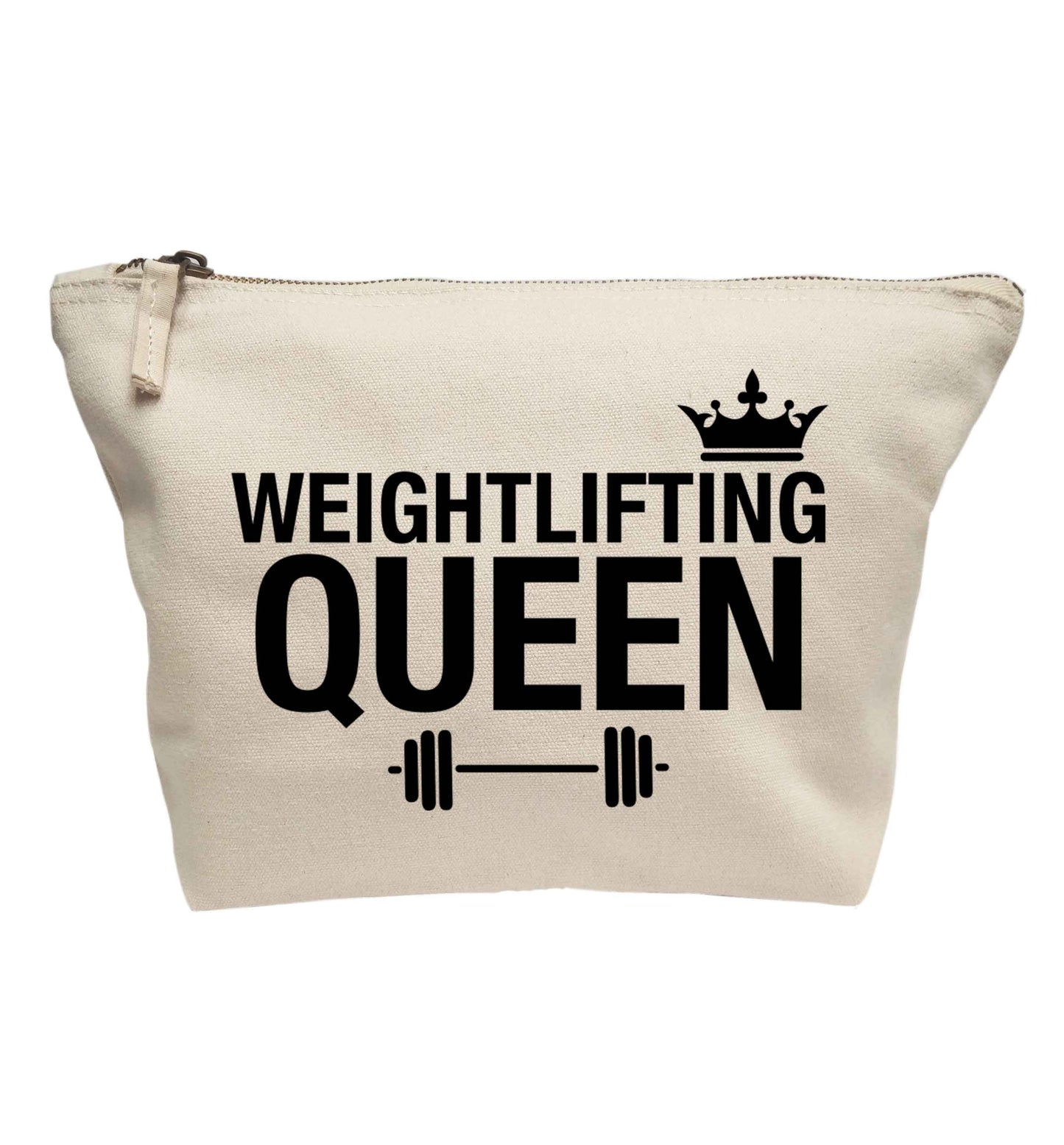 Weightlifting Queen | makeup / wash bag