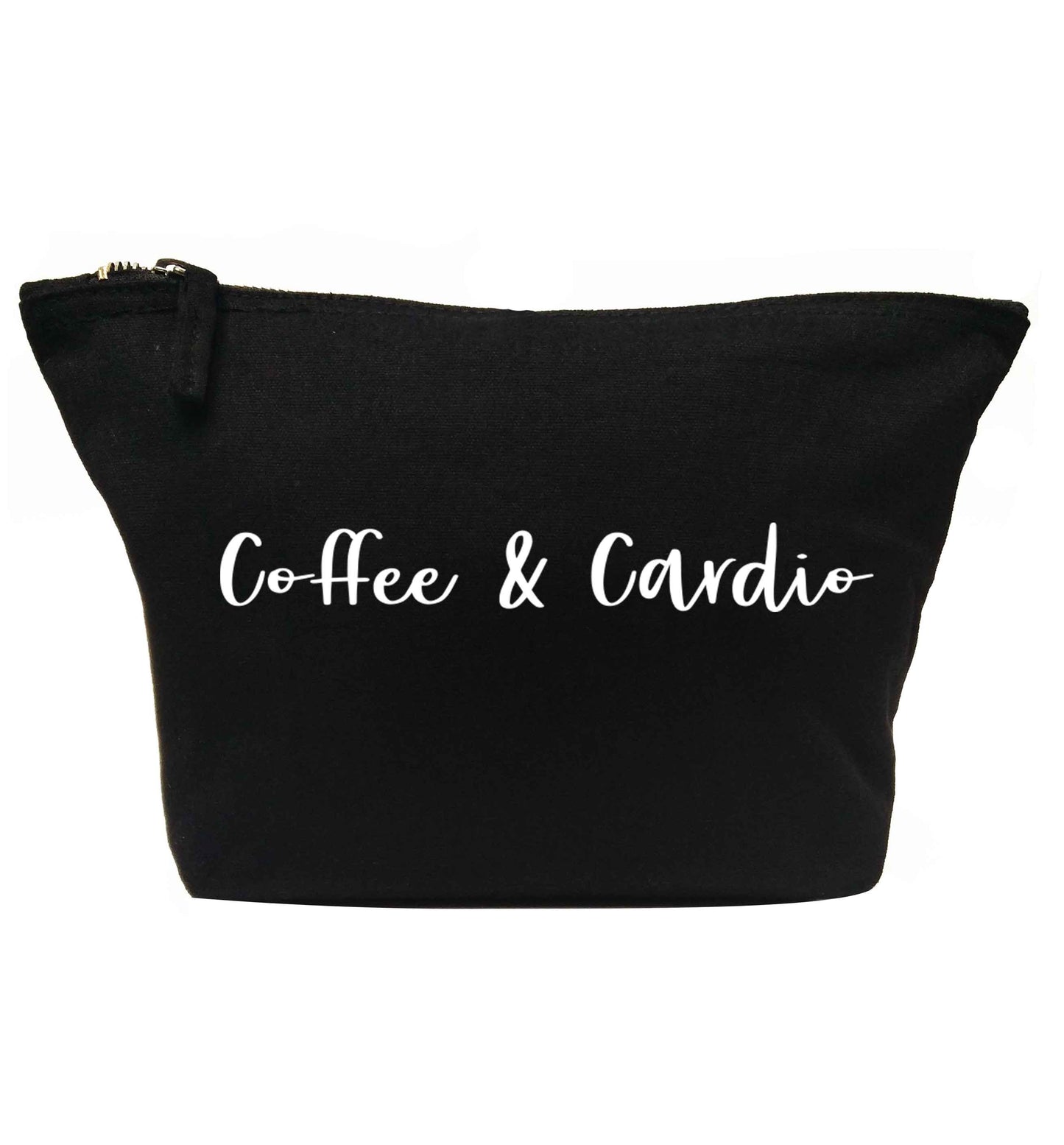 Coffee and cardio | makeup / wash bag