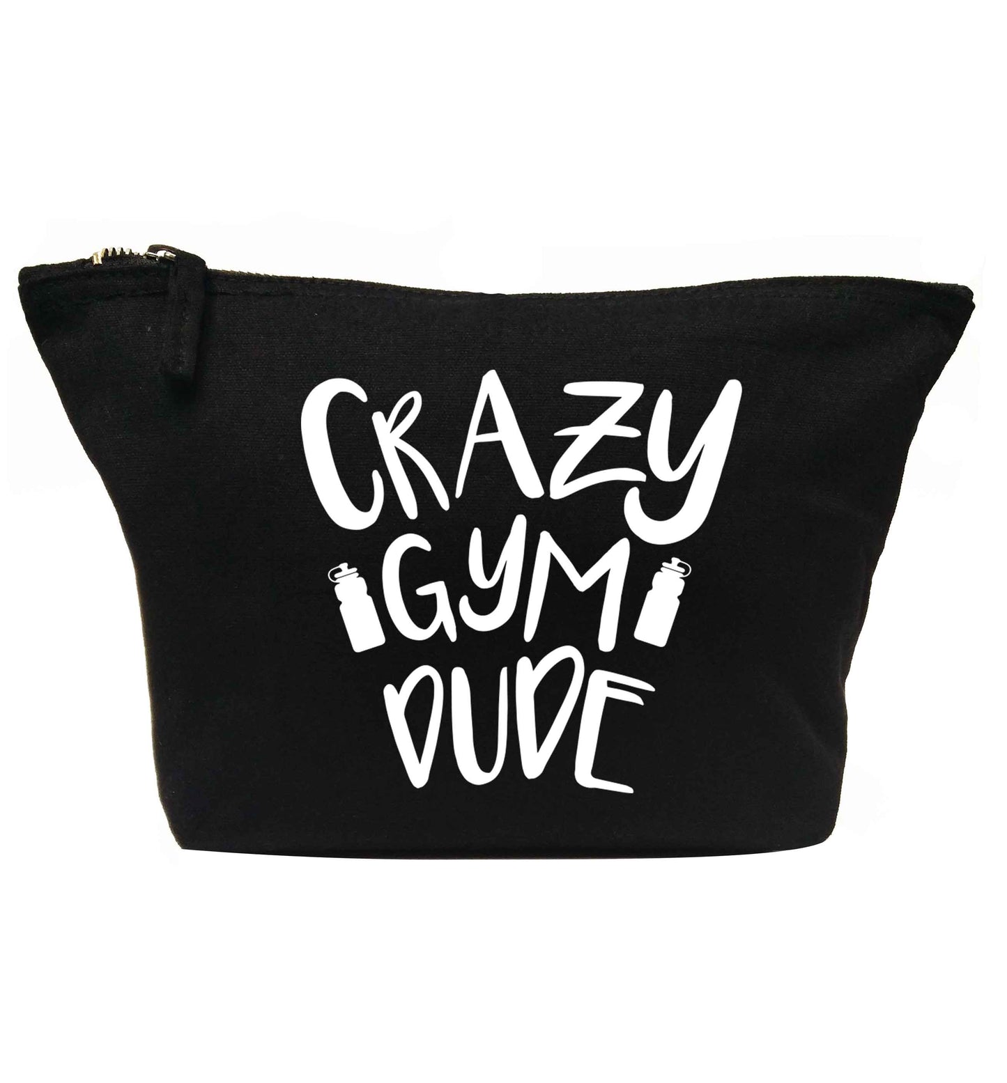Crazy gym dude | makeup / wash bag