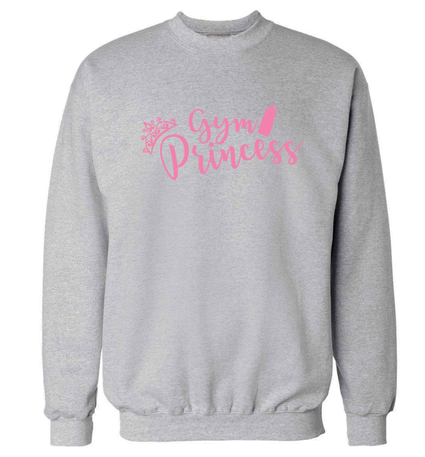 Gym princess Adult's unisex grey Sweater 2XL