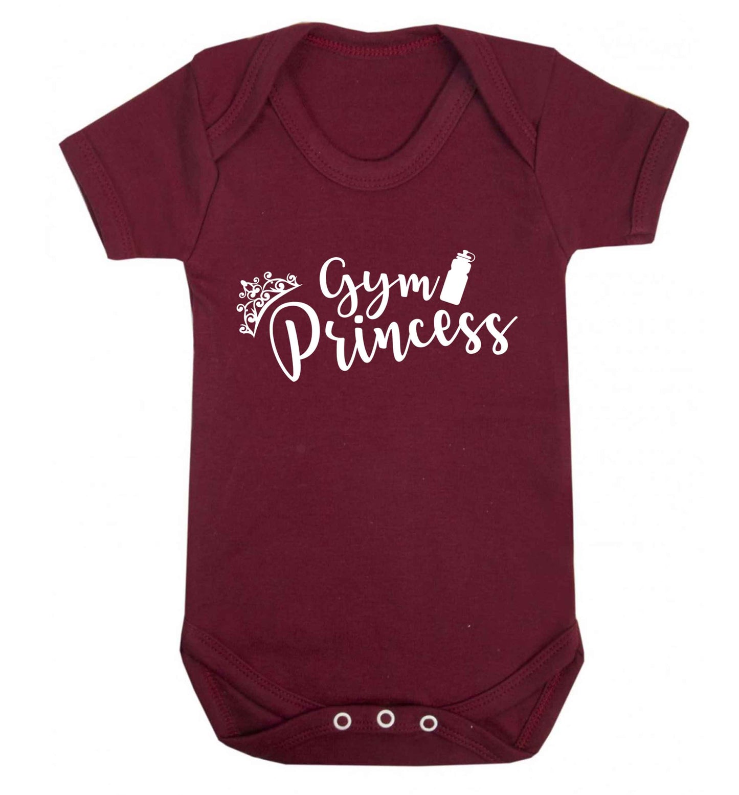 Gym princess Baby Vest maroon 18-24 months