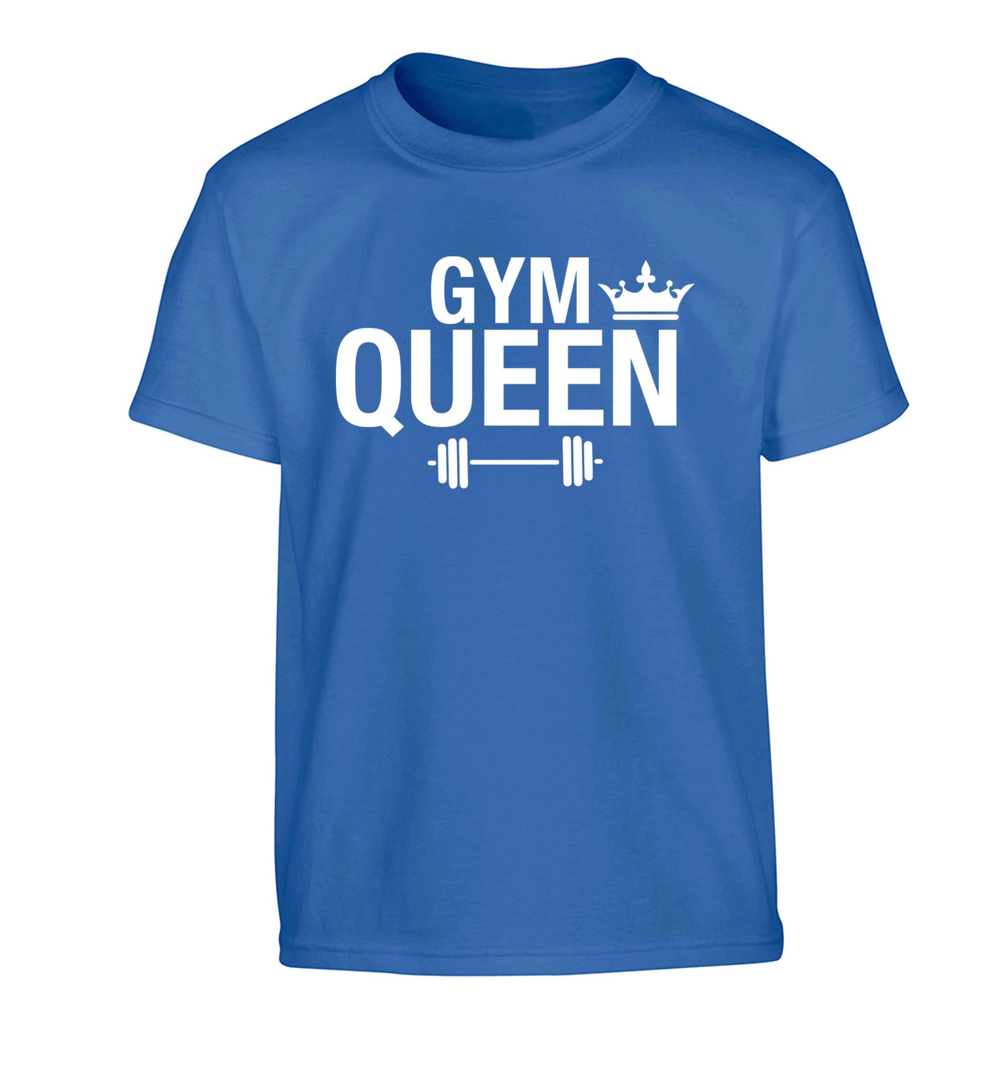 Gym queen Children's blue Tshirt 12-13 Years