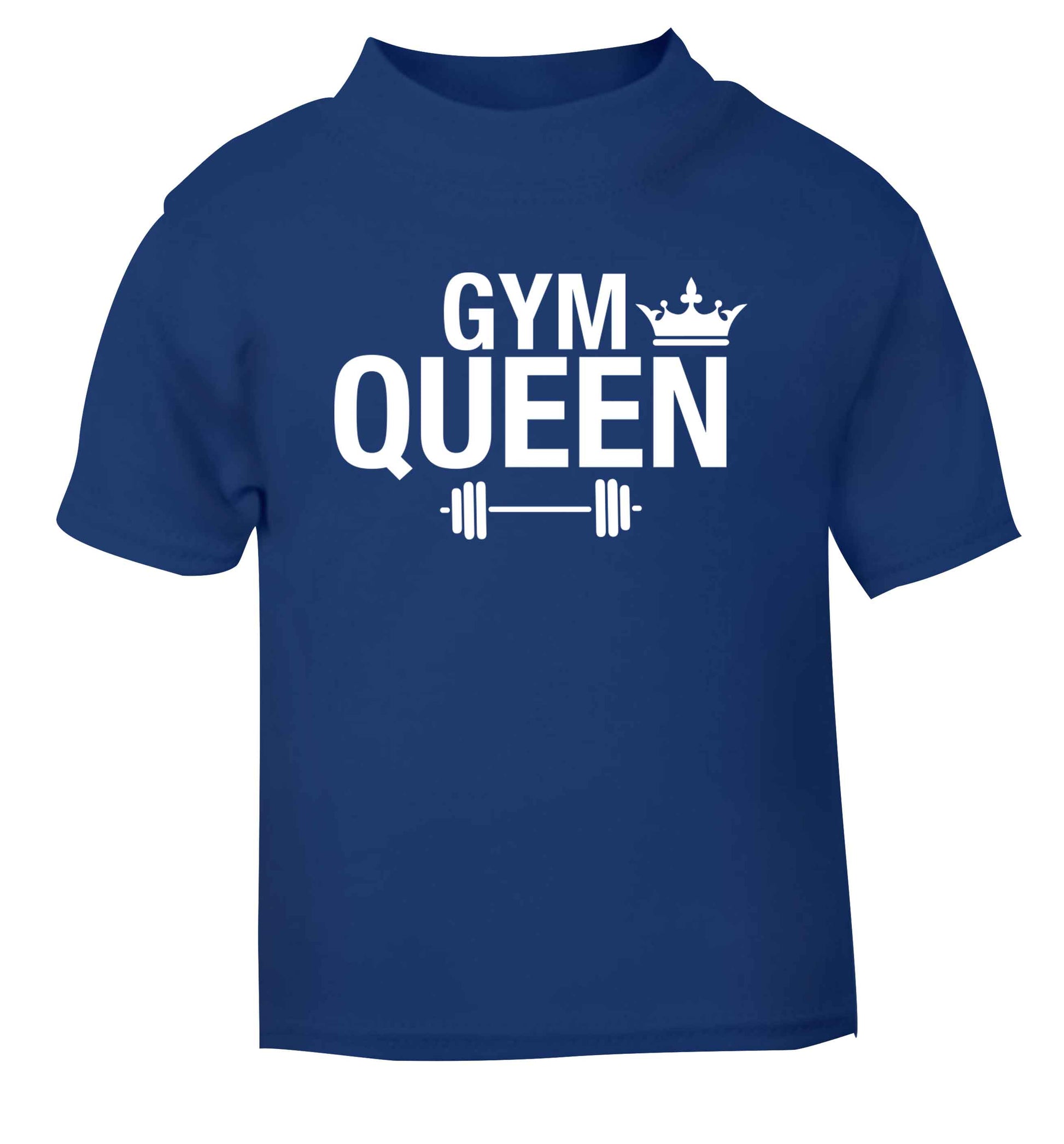 Gym queen blue Baby Toddler Tshirt 2 Years