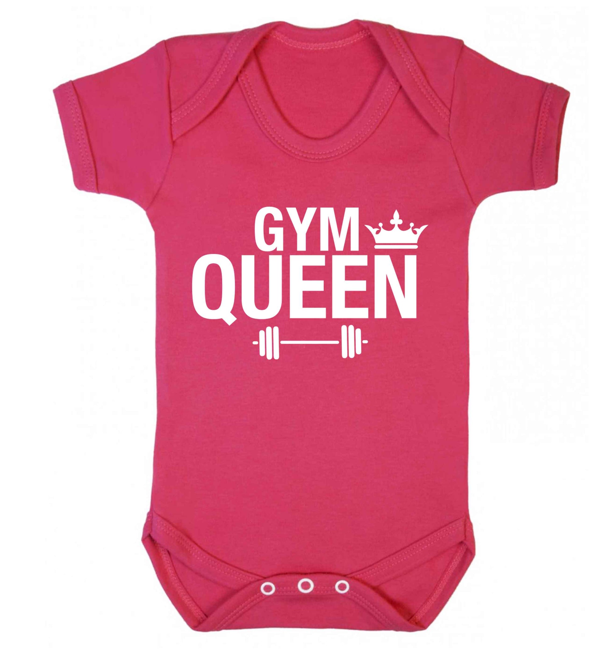 Gym queen Baby Vest dark pink 18-24 months