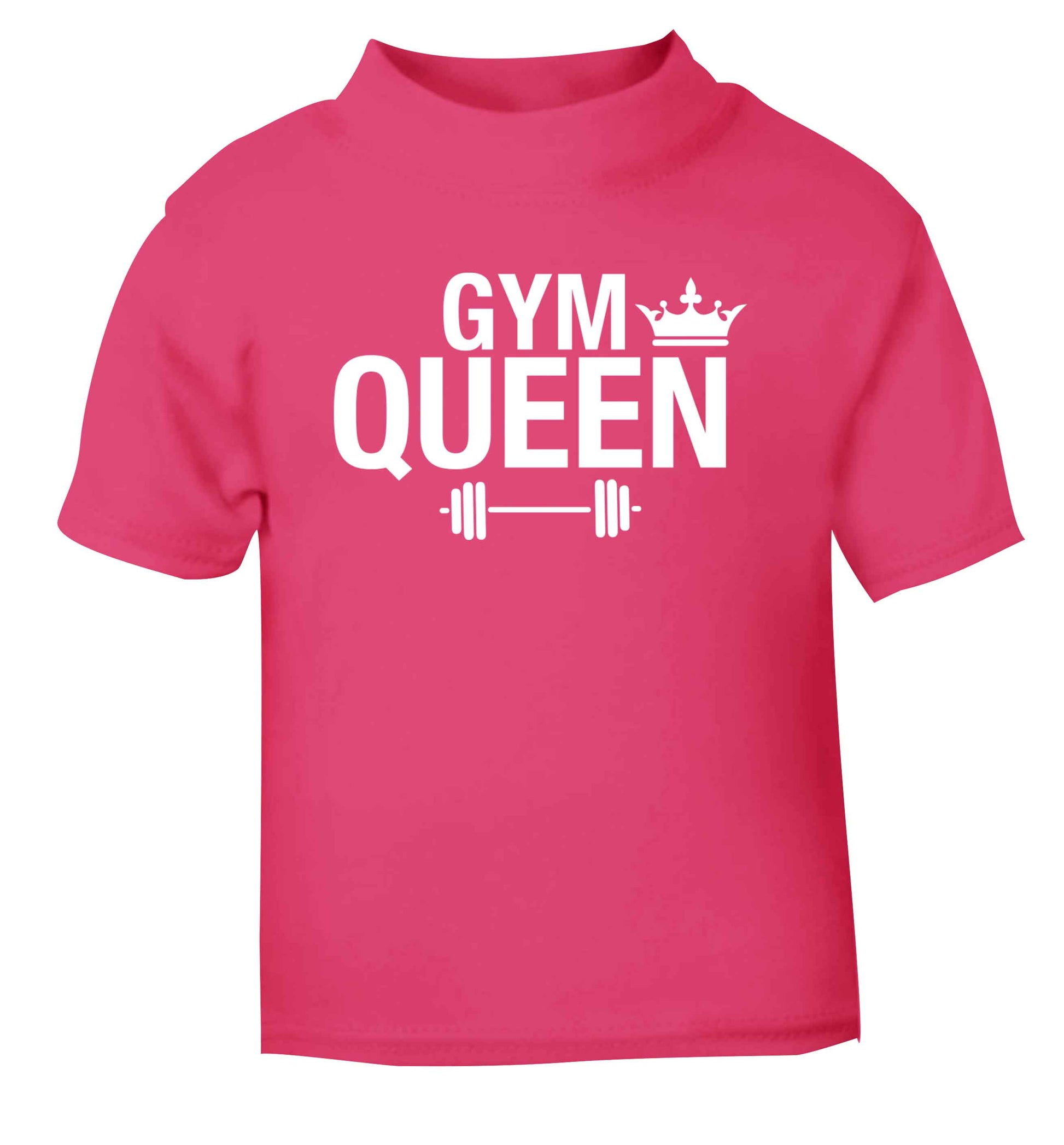 Gym queen pink Baby Toddler Tshirt 2 Years