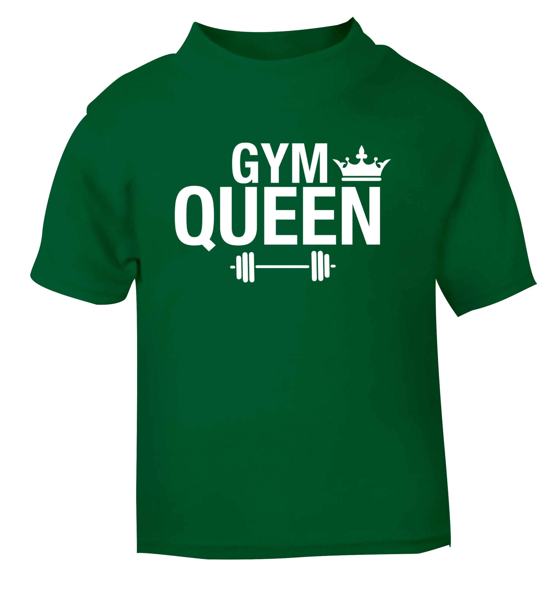 Gym queen green Baby Toddler Tshirt 2 Years