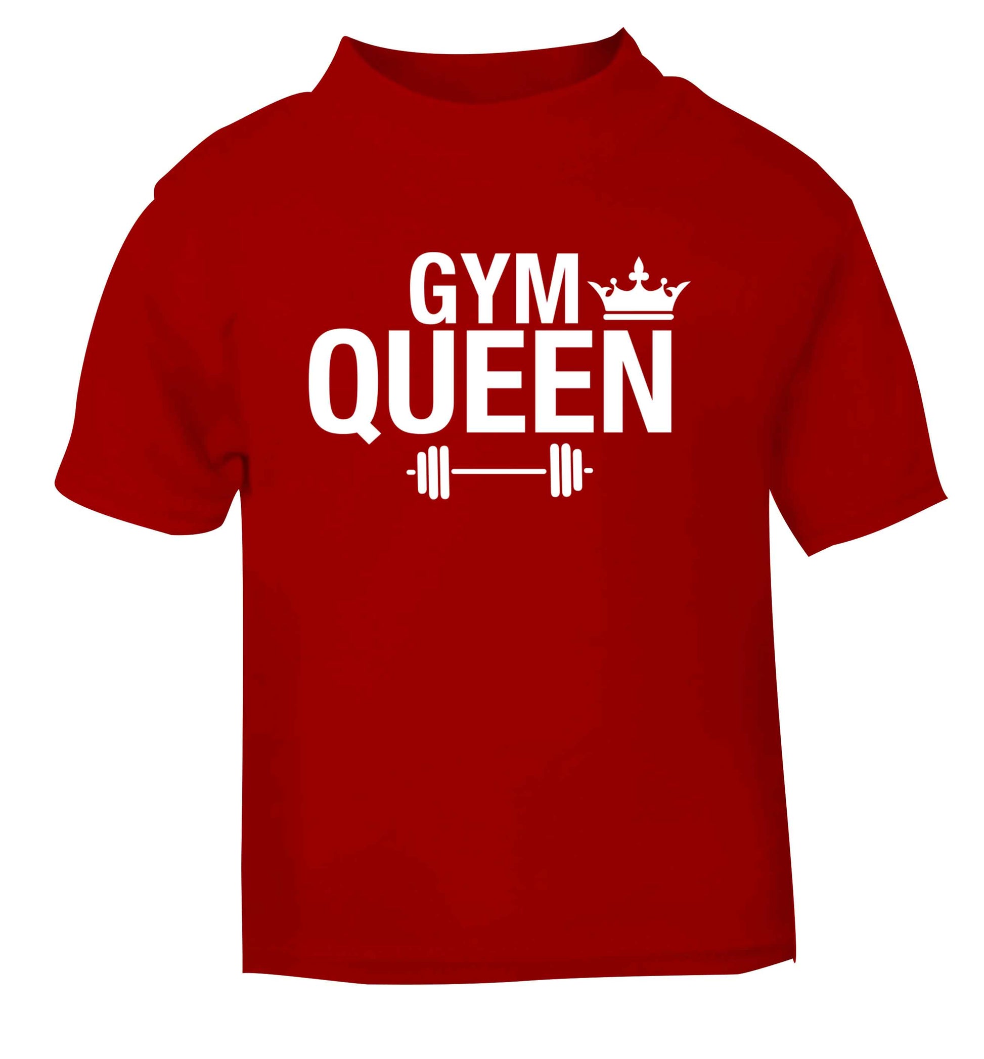 Gym queen red Baby Toddler Tshirt 2 Years