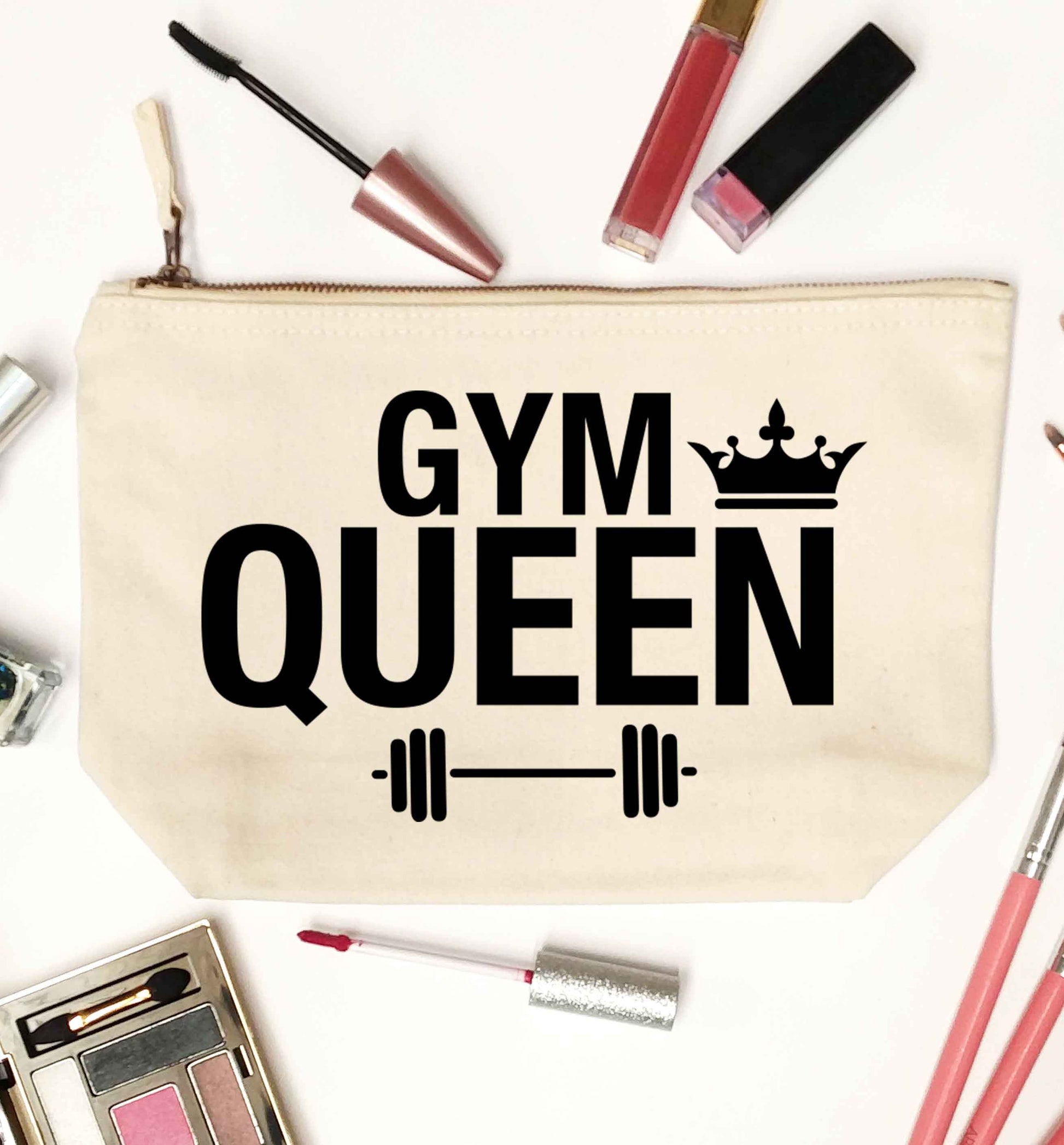Gym queen natural makeup bag