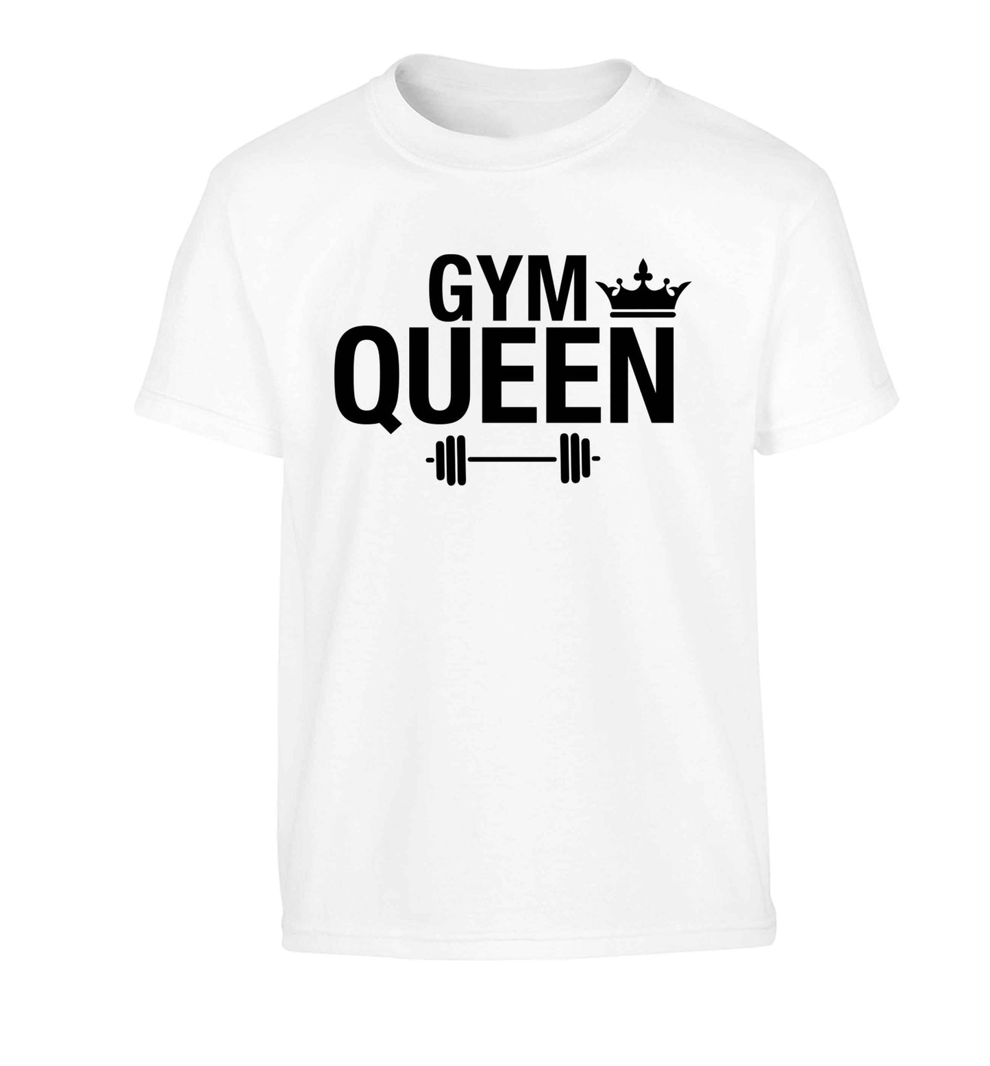 Gym queen Children's white Tshirt 12-13 Years