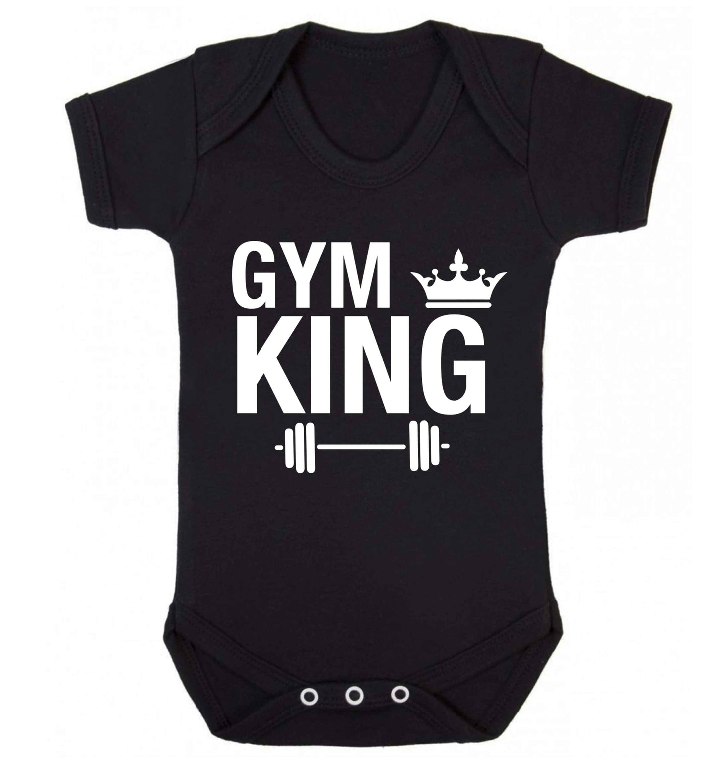 Gym king Baby Vest black 18-24 months