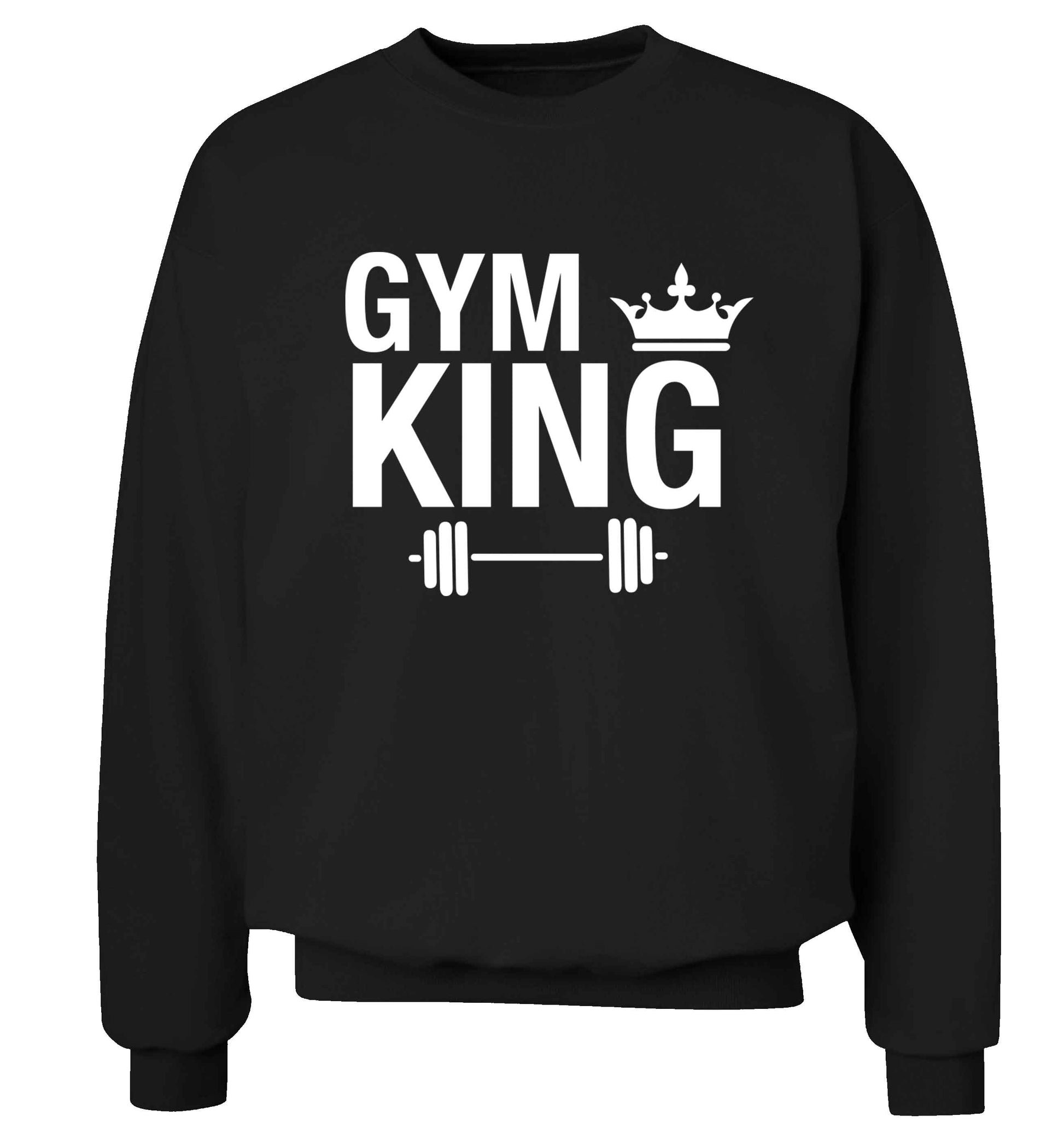 Gym king Adult's unisex black Sweater 2XL
