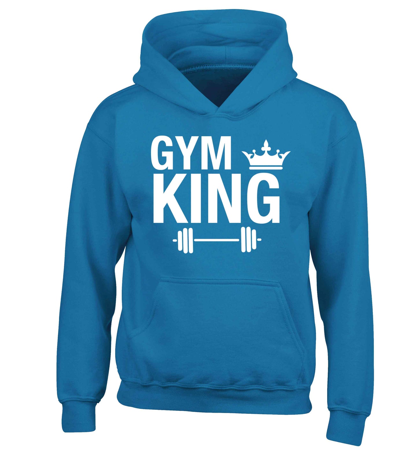 Gym king children's blue hoodie 12-13 Years