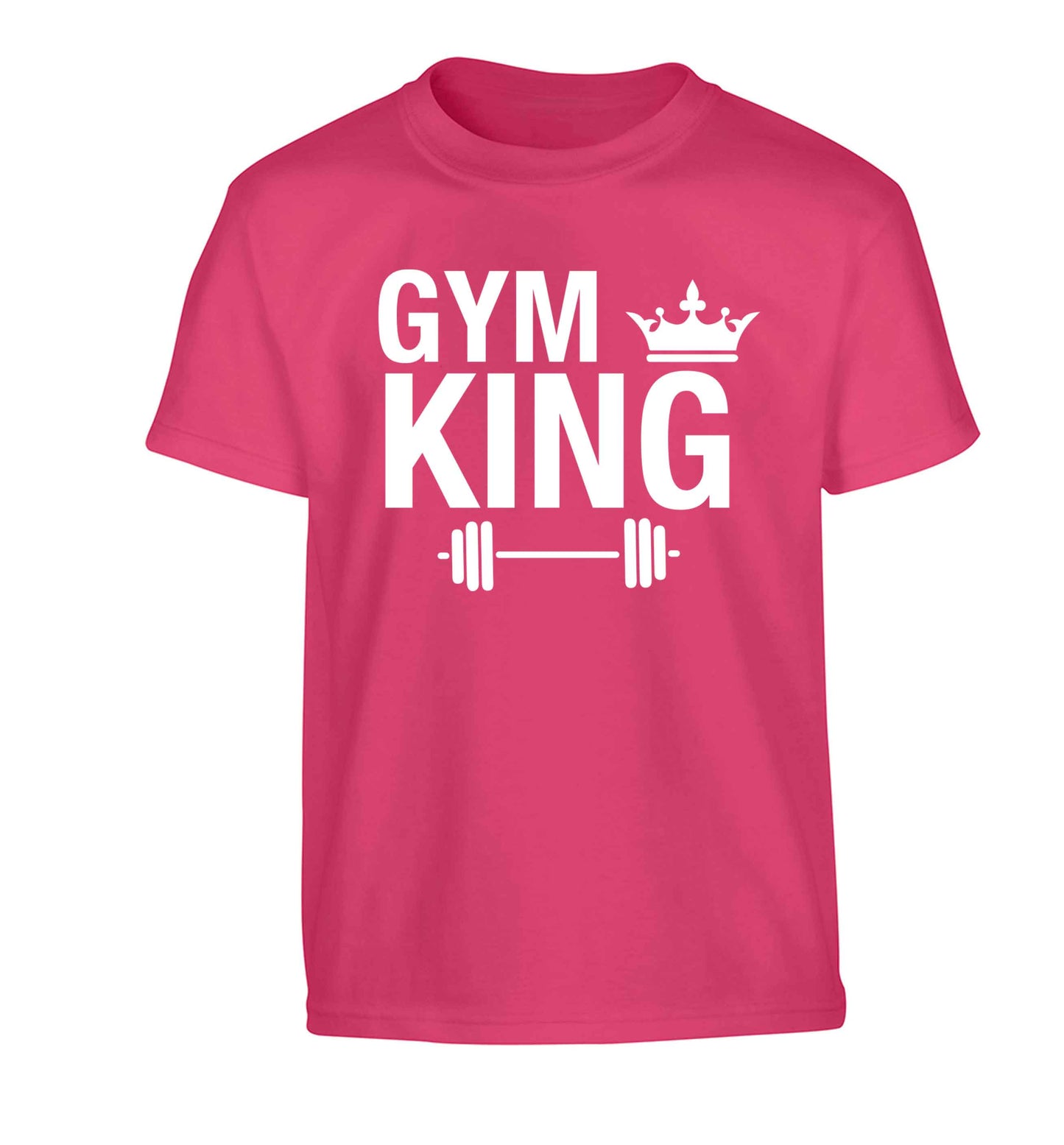 Gym king Children's pink Tshirt 12-13 Years