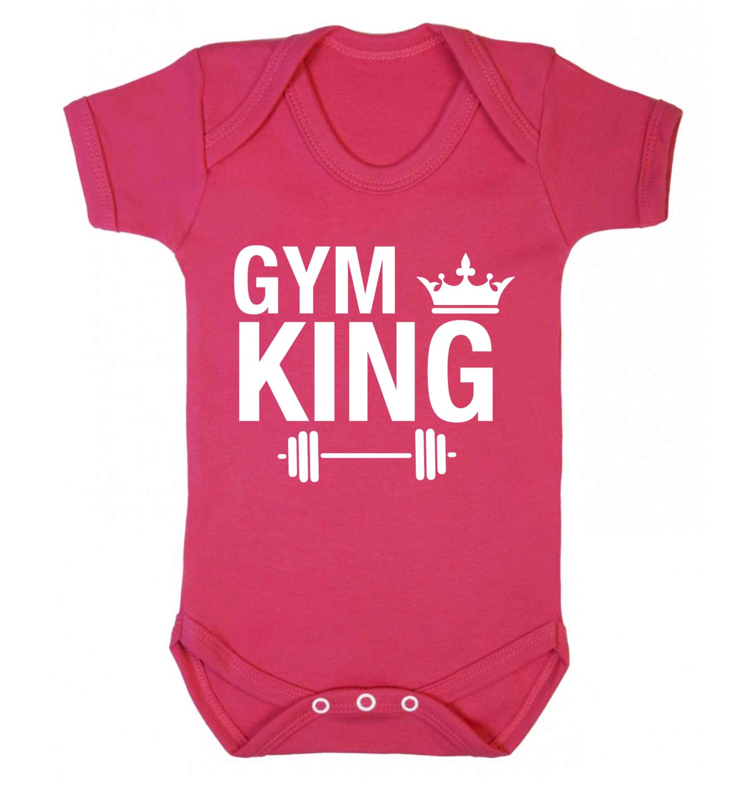 Gym king Baby Vest dark pink 18-24 months