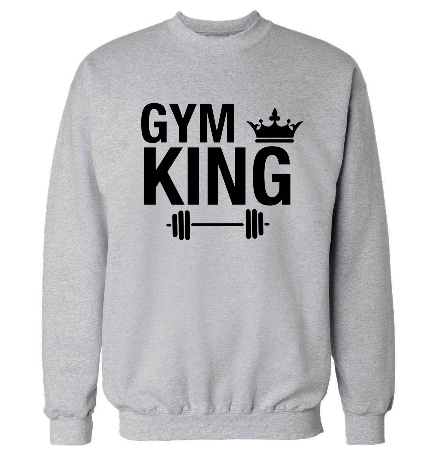 Gym king Adult's unisex grey Sweater 2XL