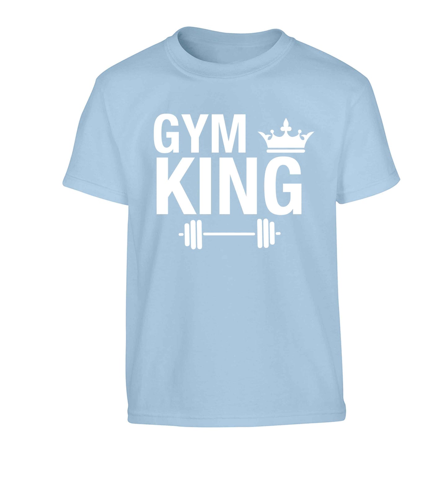 Gym king Children's light blue Tshirt 12-13 Years