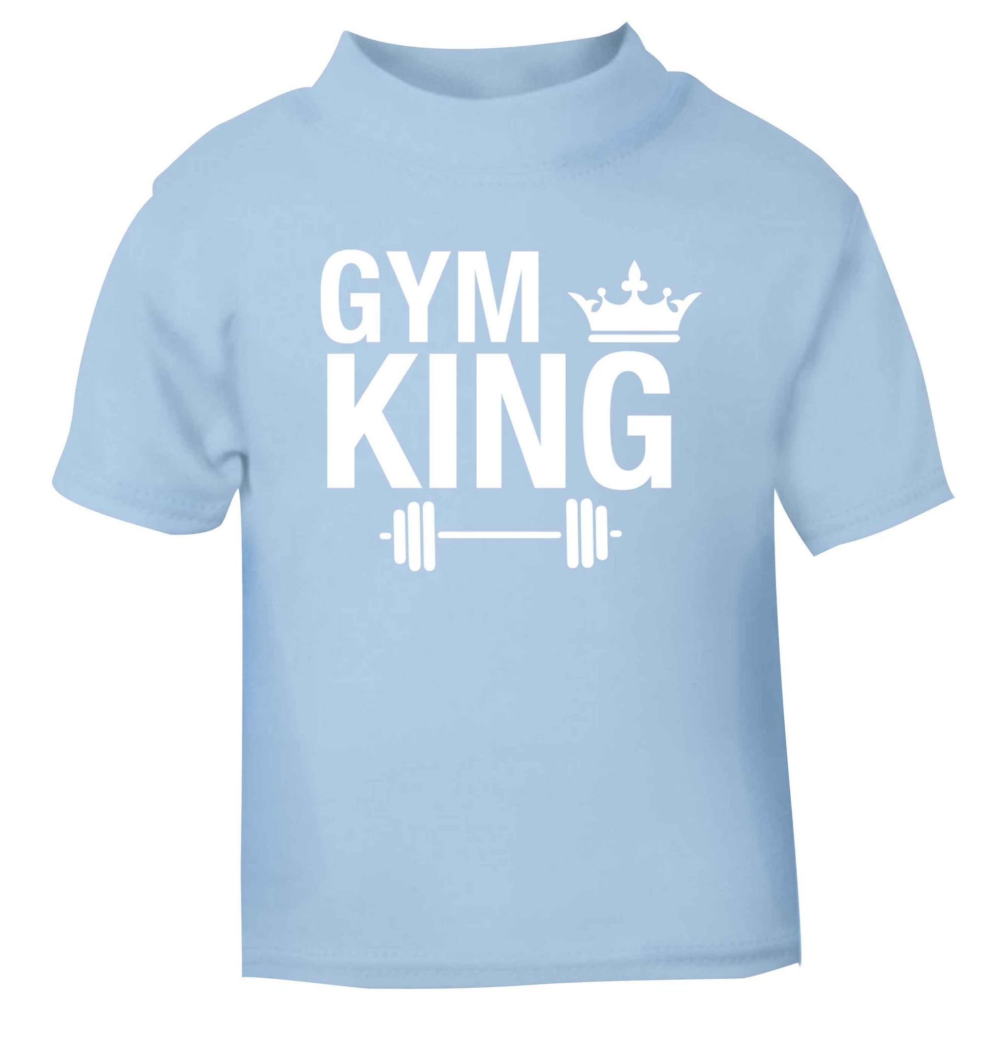 Gym king light blue Baby Toddler Tshirt 2 Years