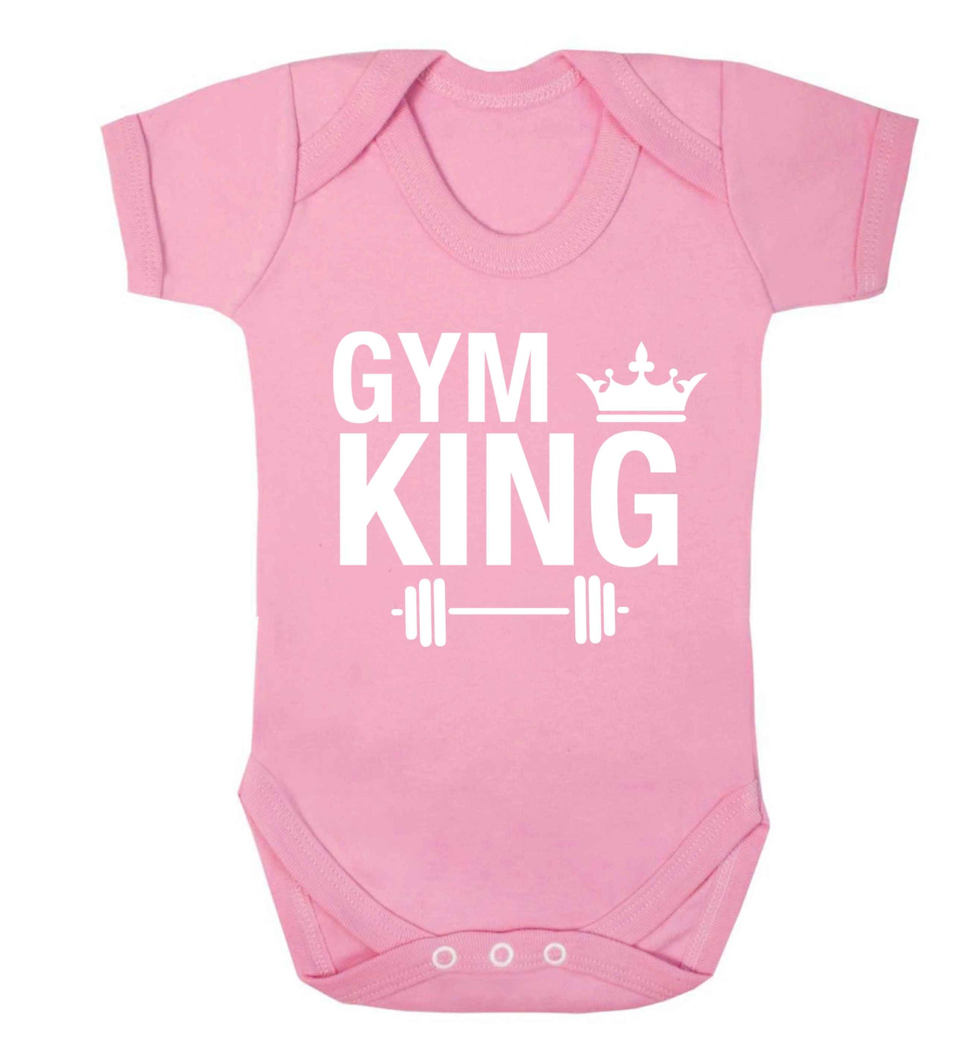 Gym king Baby Vest pale pink 18-24 months