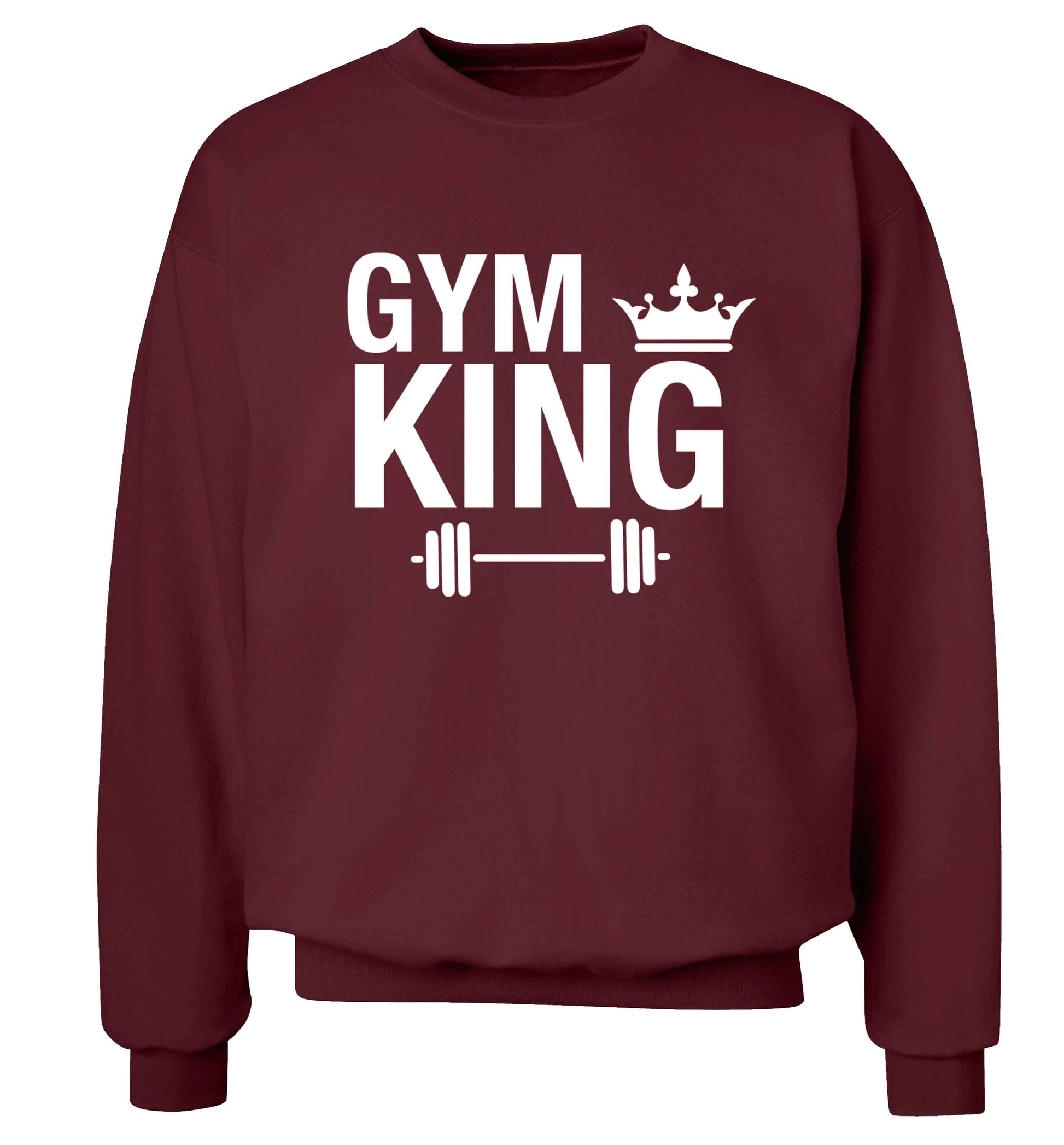 Gym king Adult's unisex maroon Sweater 2XL