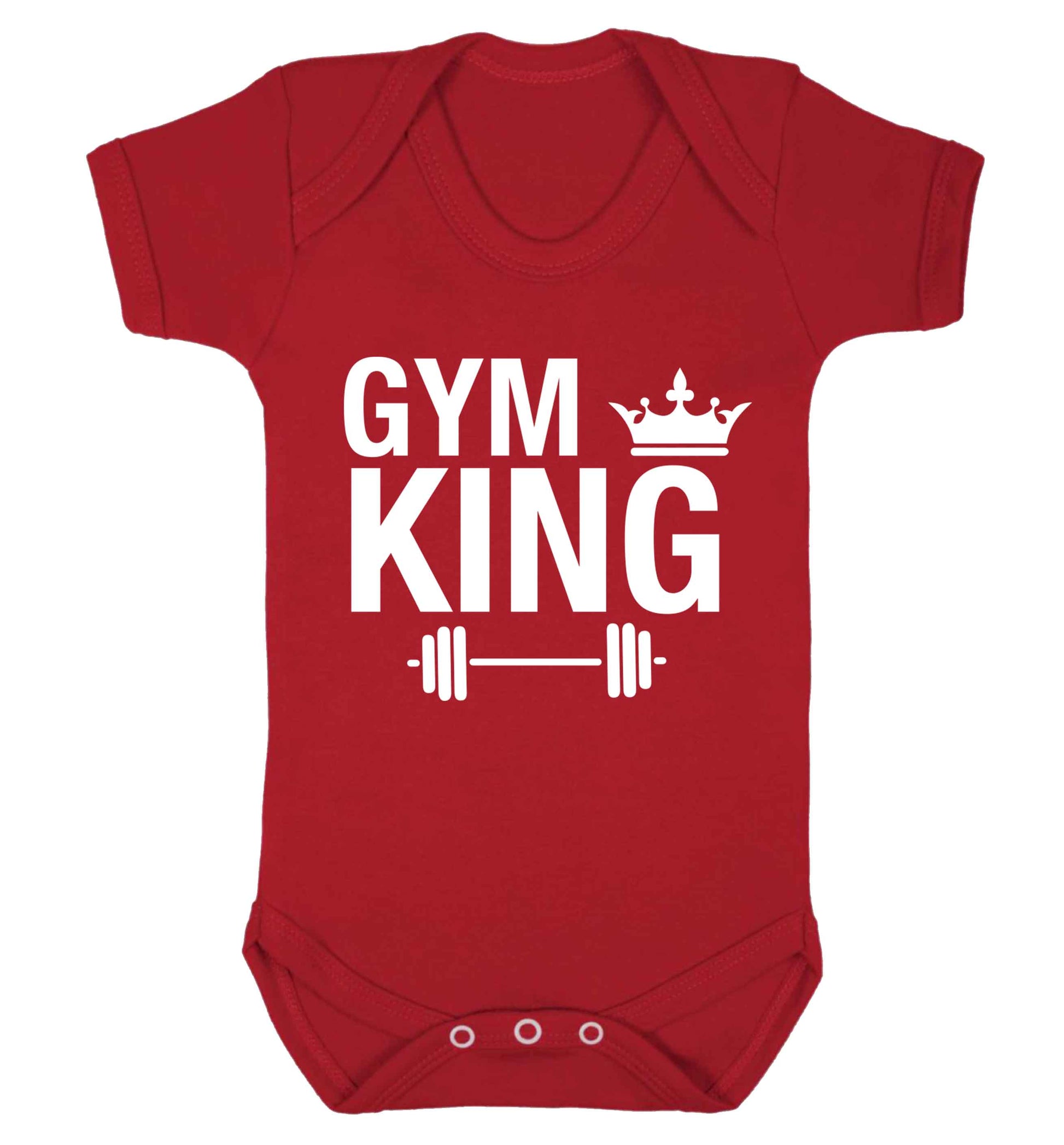 Gym king Baby Vest red 18-24 months